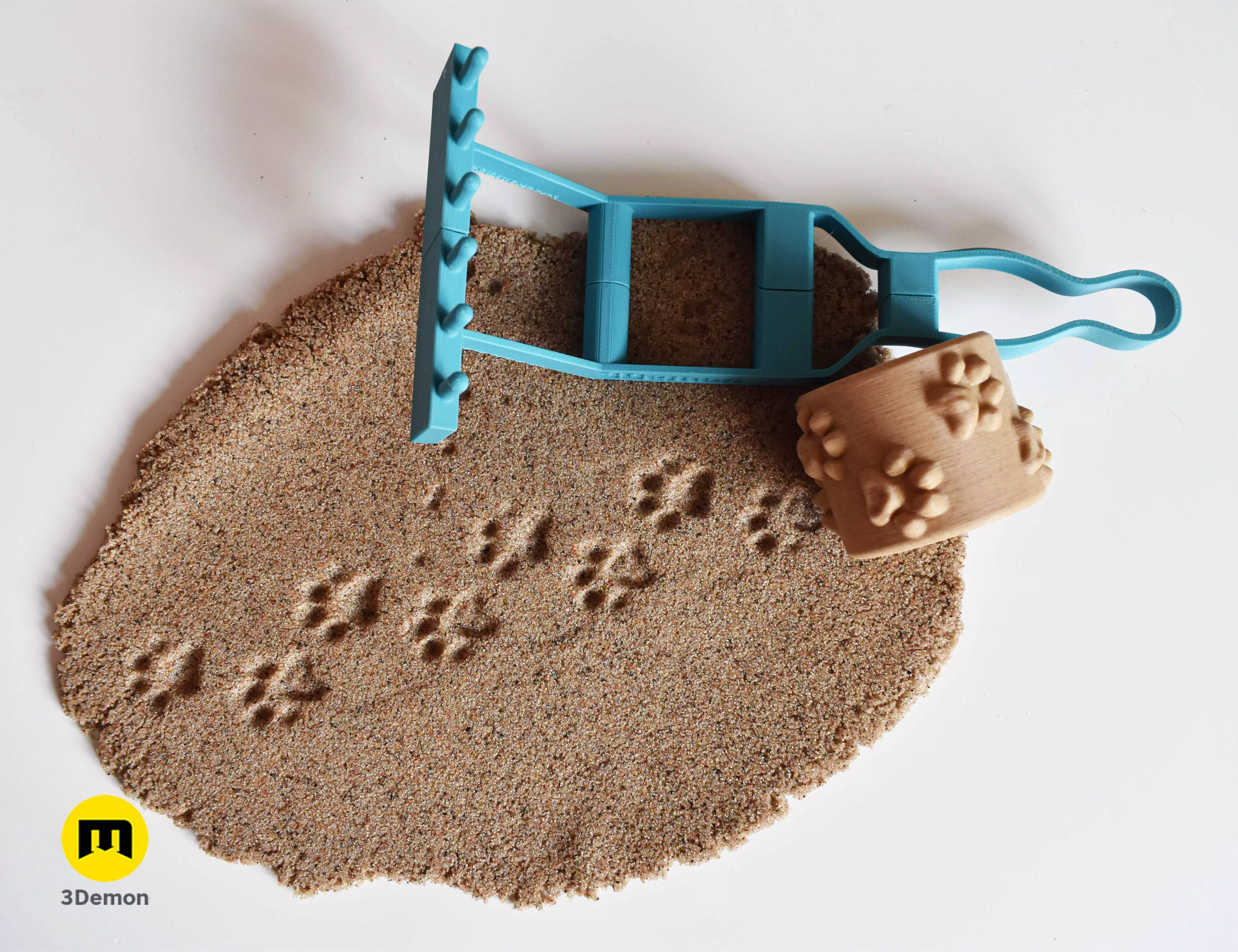 Multi-Tool Handle for Sand Play Free 3D print model