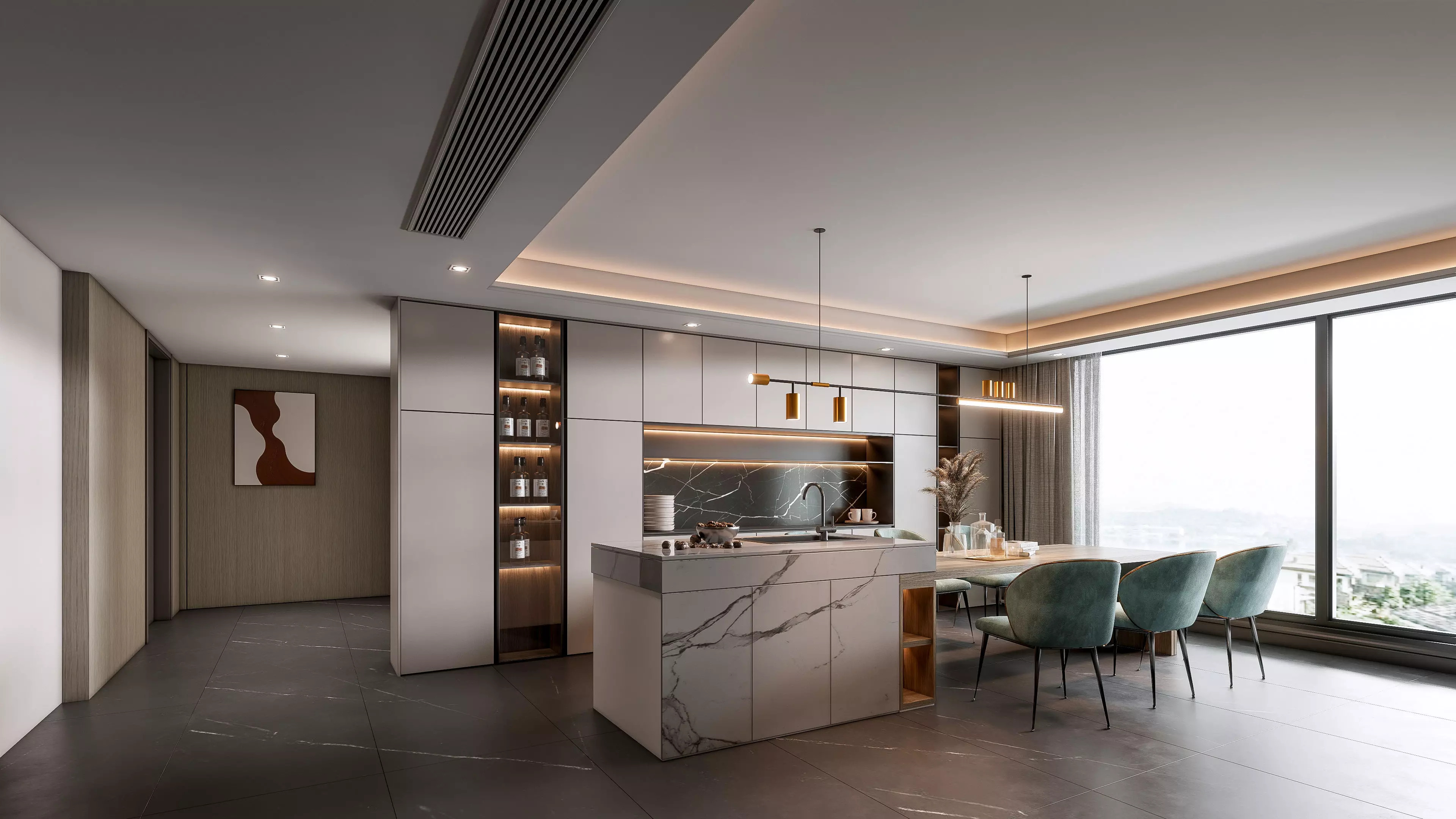 Dining Room 1 3D model_11