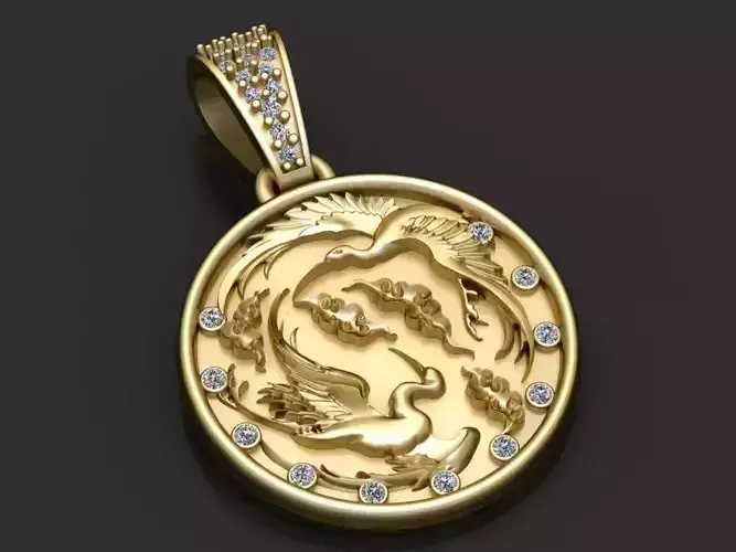 ROUND PENDANT 