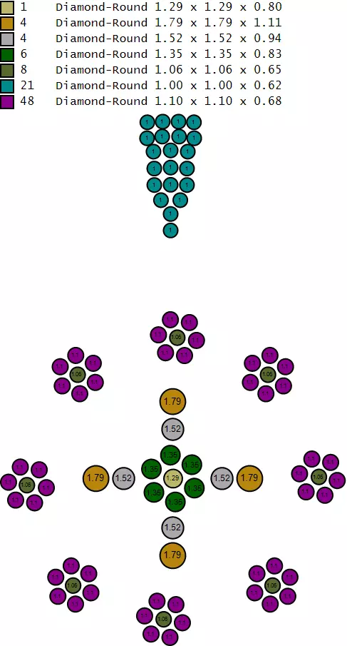 ROUND GOLD PENDANT 3D print model_5