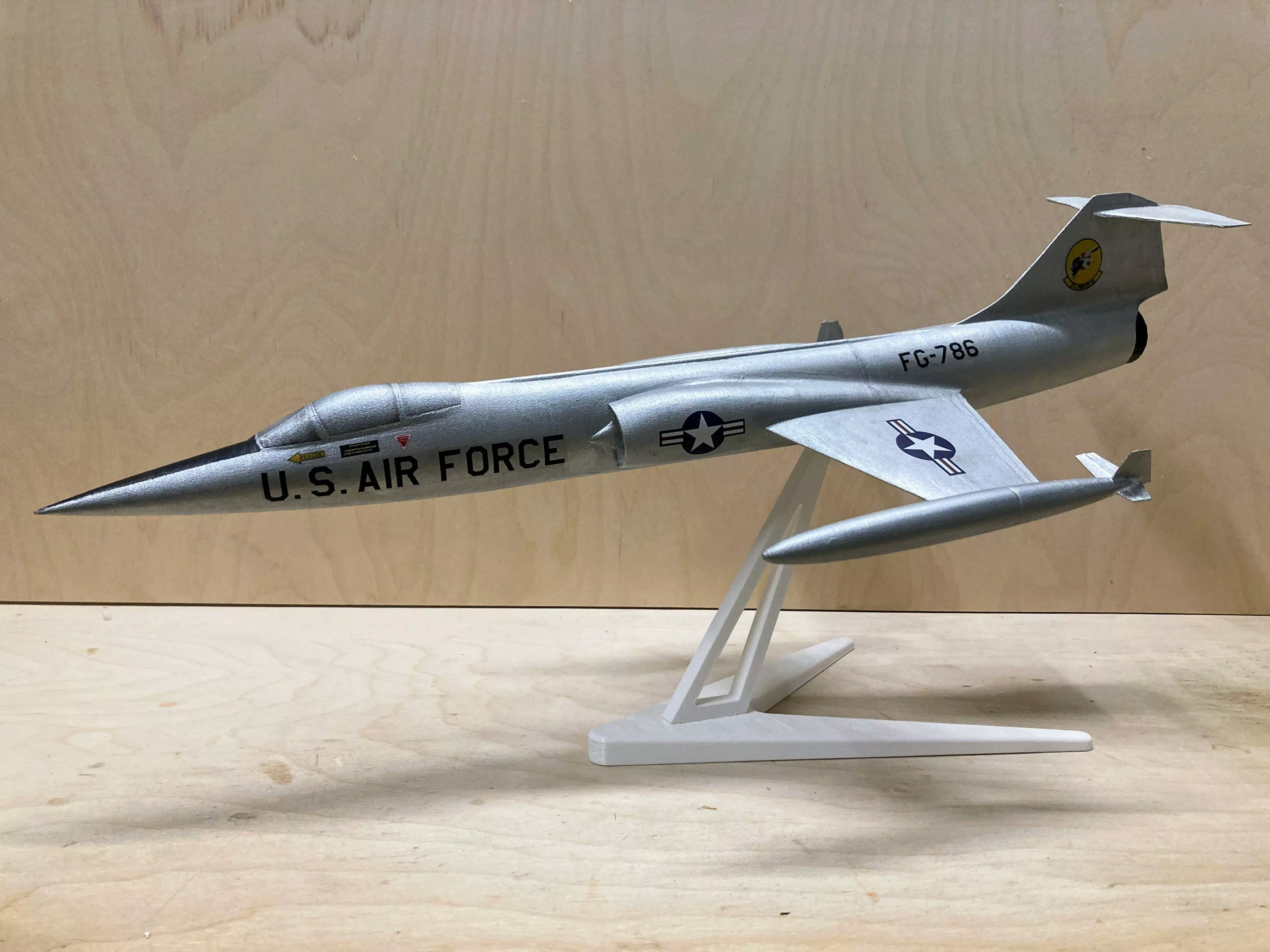 F-104 Starfighter Desktop model 3D print model