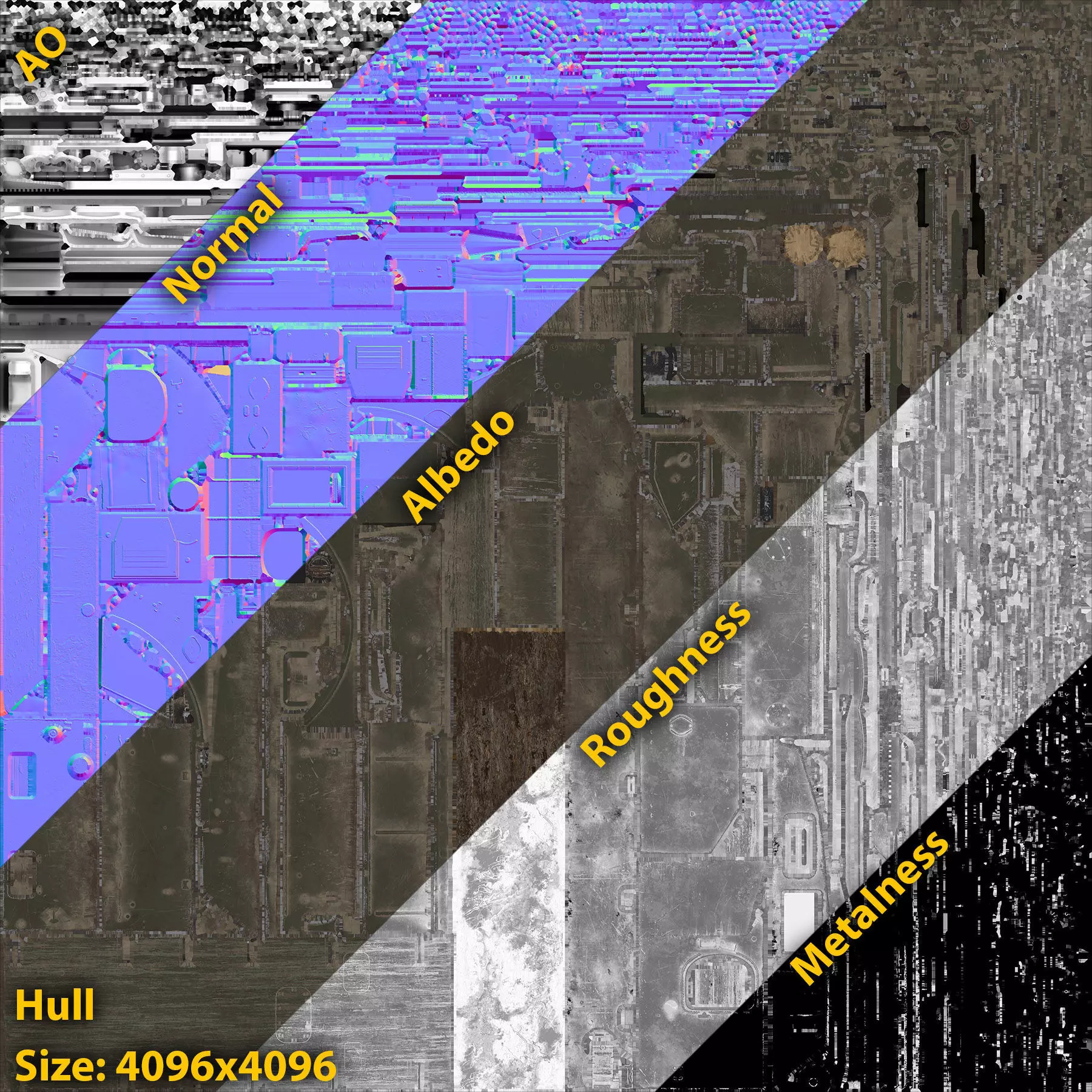 2S3 Akatsiya Self-Propelled Howitzer Game Ready Low-poly 3D model_19