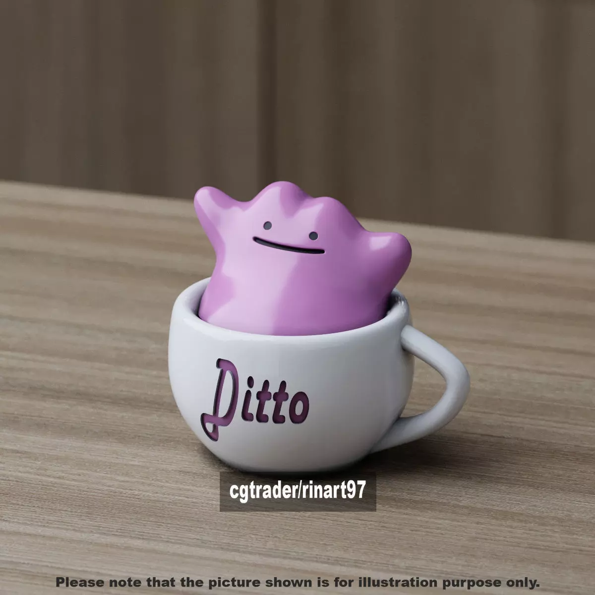 Ditto chill cup 3D print model