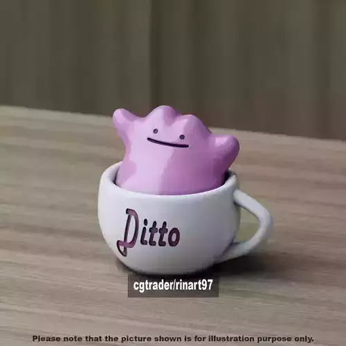 Ditto chill cup 3D print model