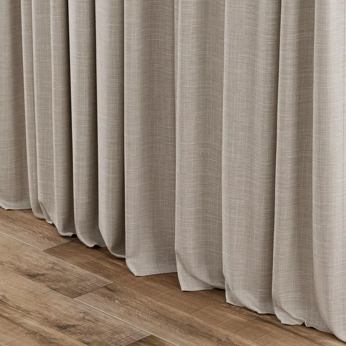 Curtain 001 3D model_3