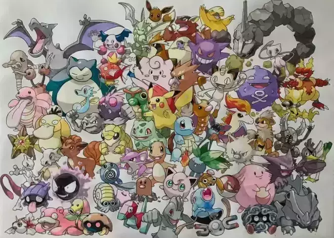 Pokemon PACK A 42 models 