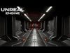 Modular Sci-Fi Corridor kit Low-poly 3D model_1