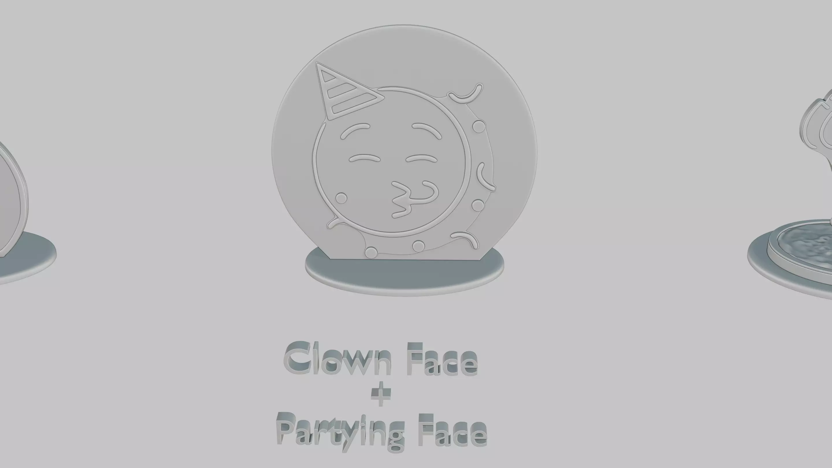 Black Friday Medium Pack Emoji Statues 3D print model_4