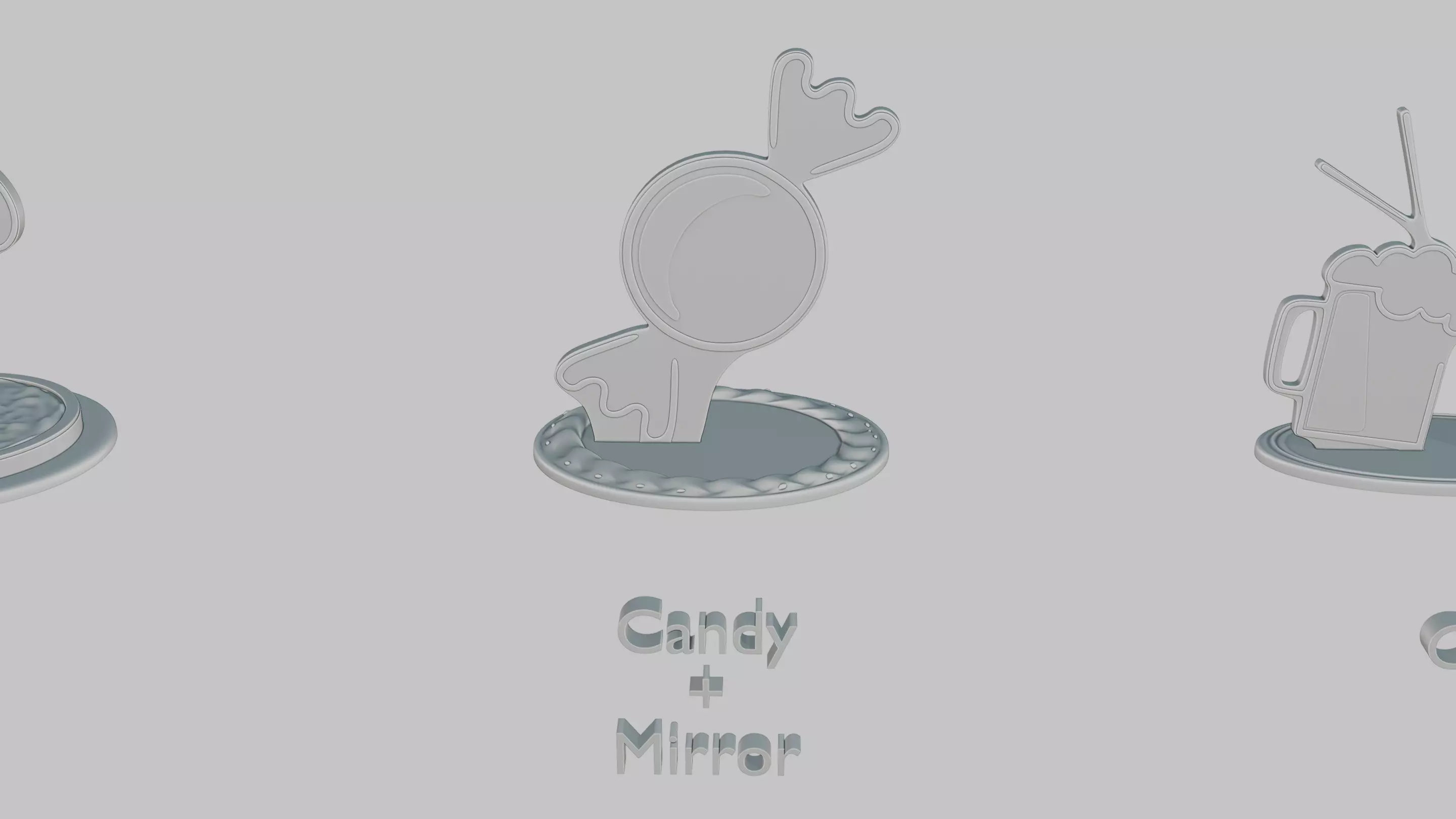 Black Friday Medium Pack Emoji Statues 3D print model_7