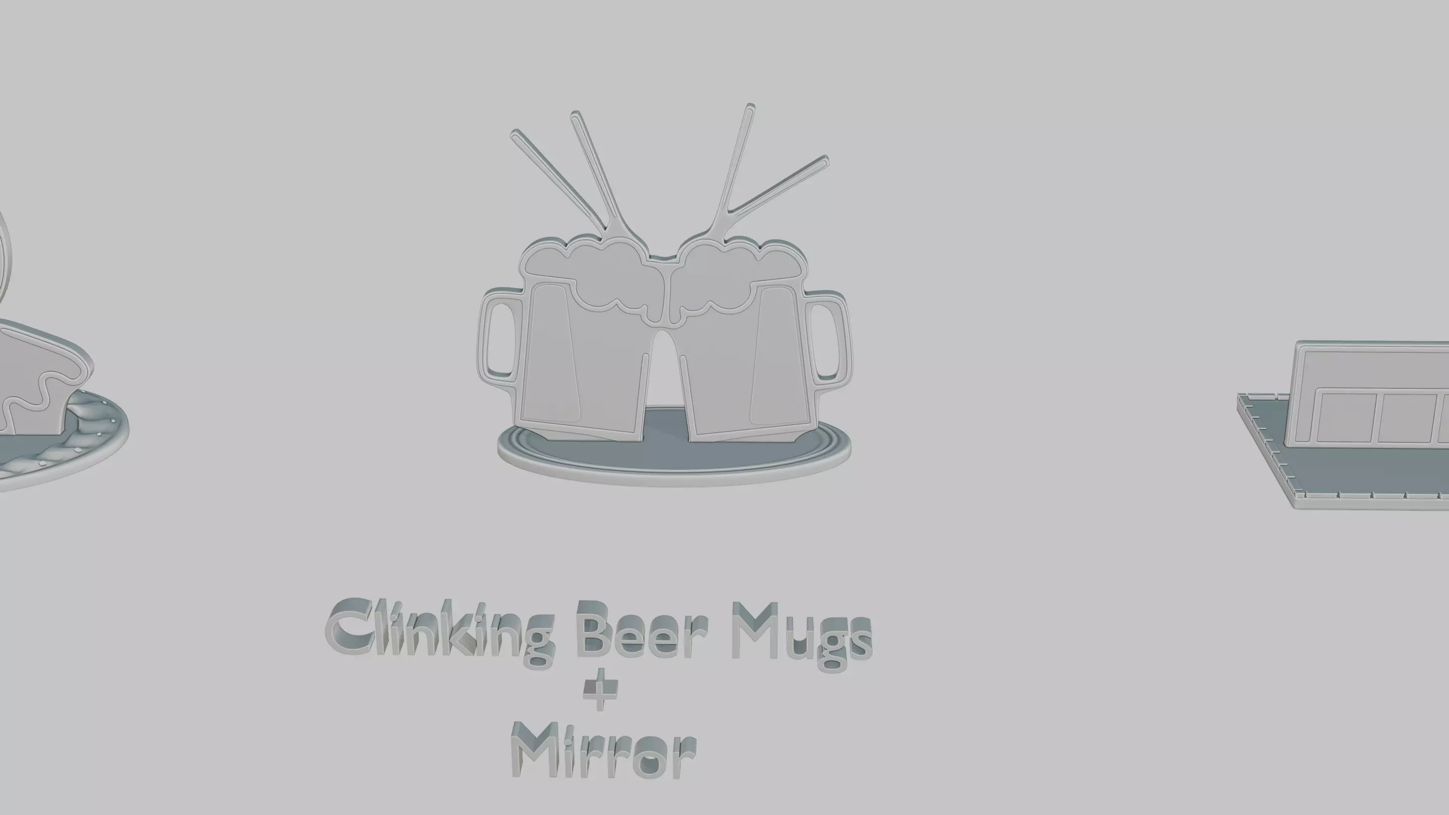 Black Friday Medium Pack Emoji Statues 3D print model_10