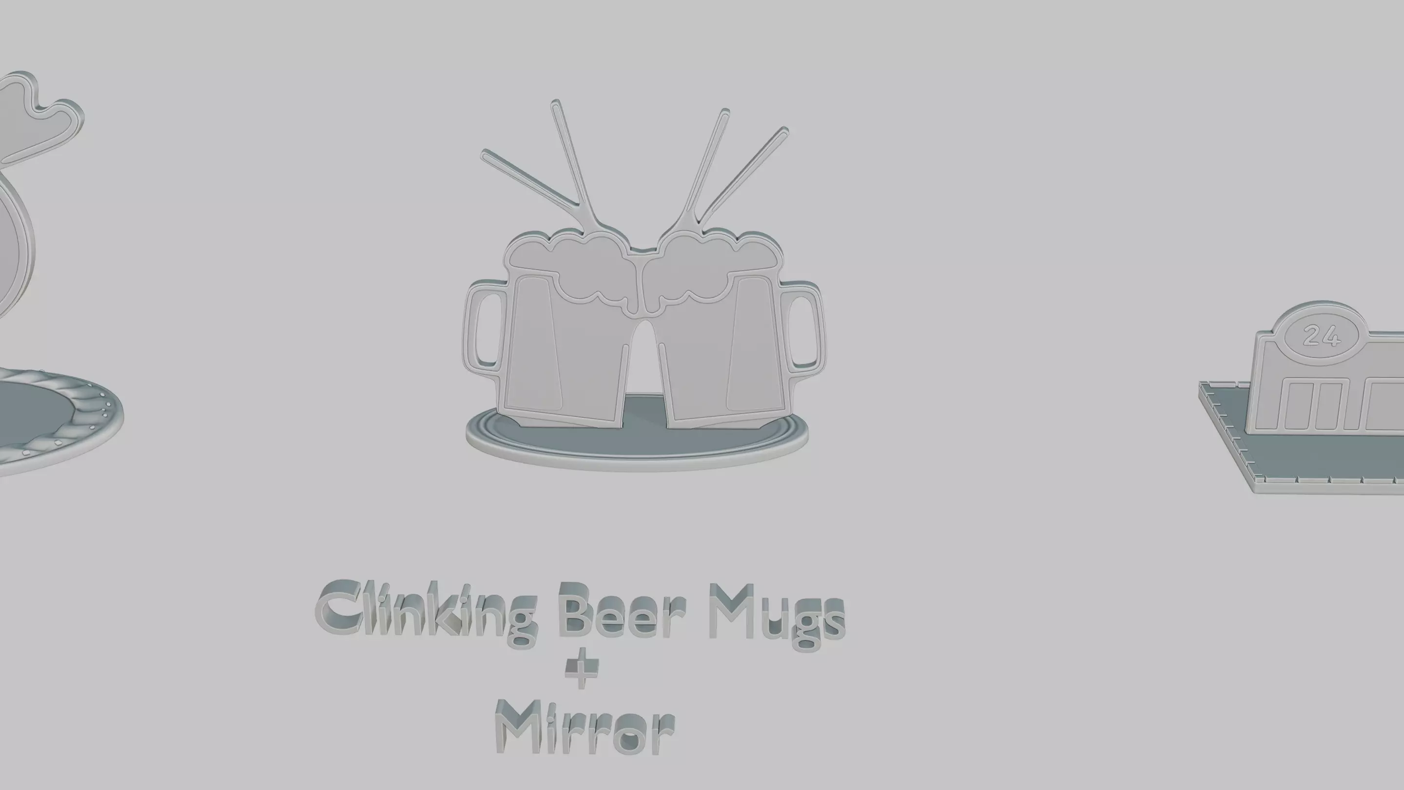 Black Friday Medium Pack Emoji Statues 3D print model_9