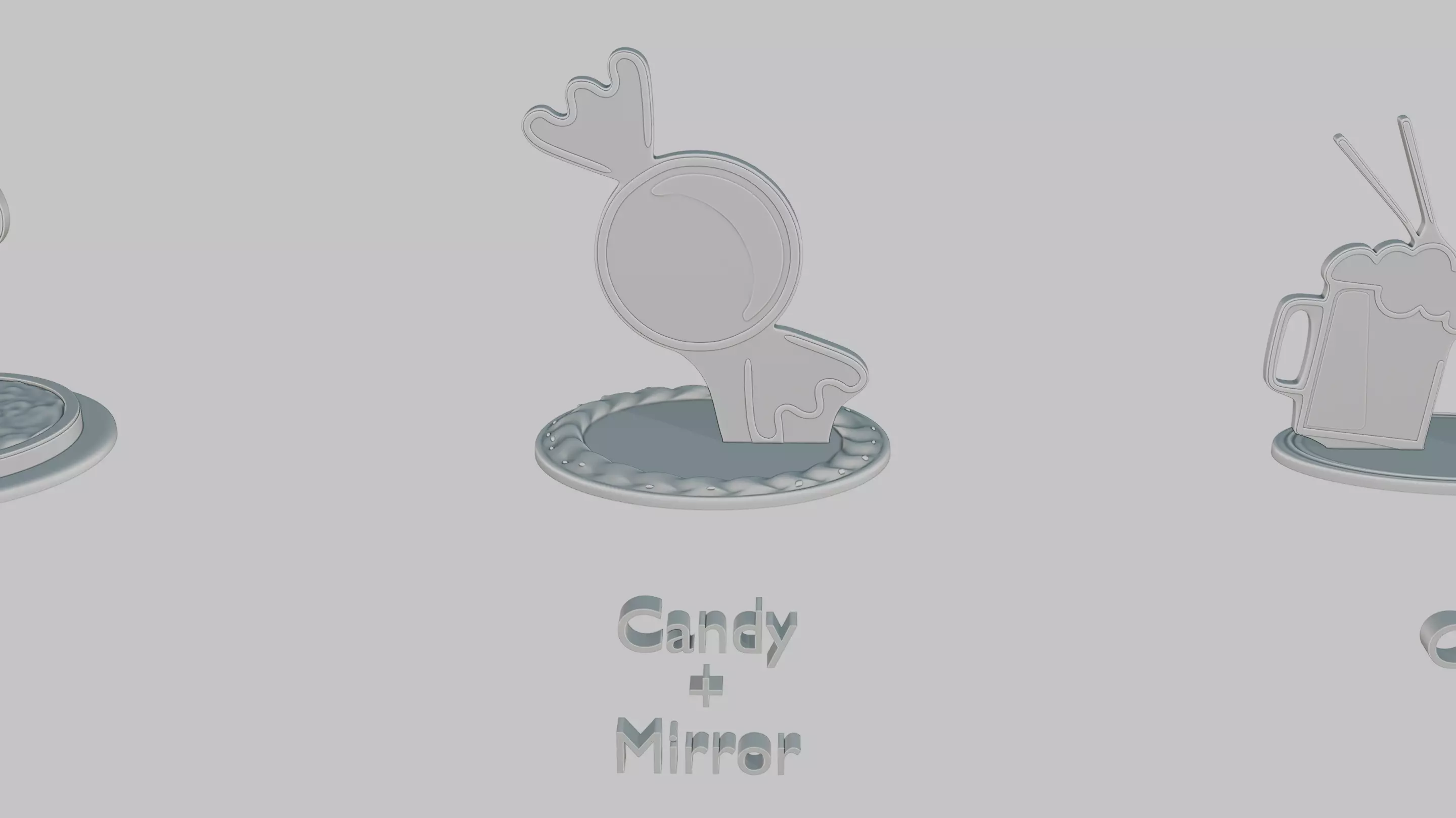 Black Friday Medium Pack Emoji Statues 3D print model_8