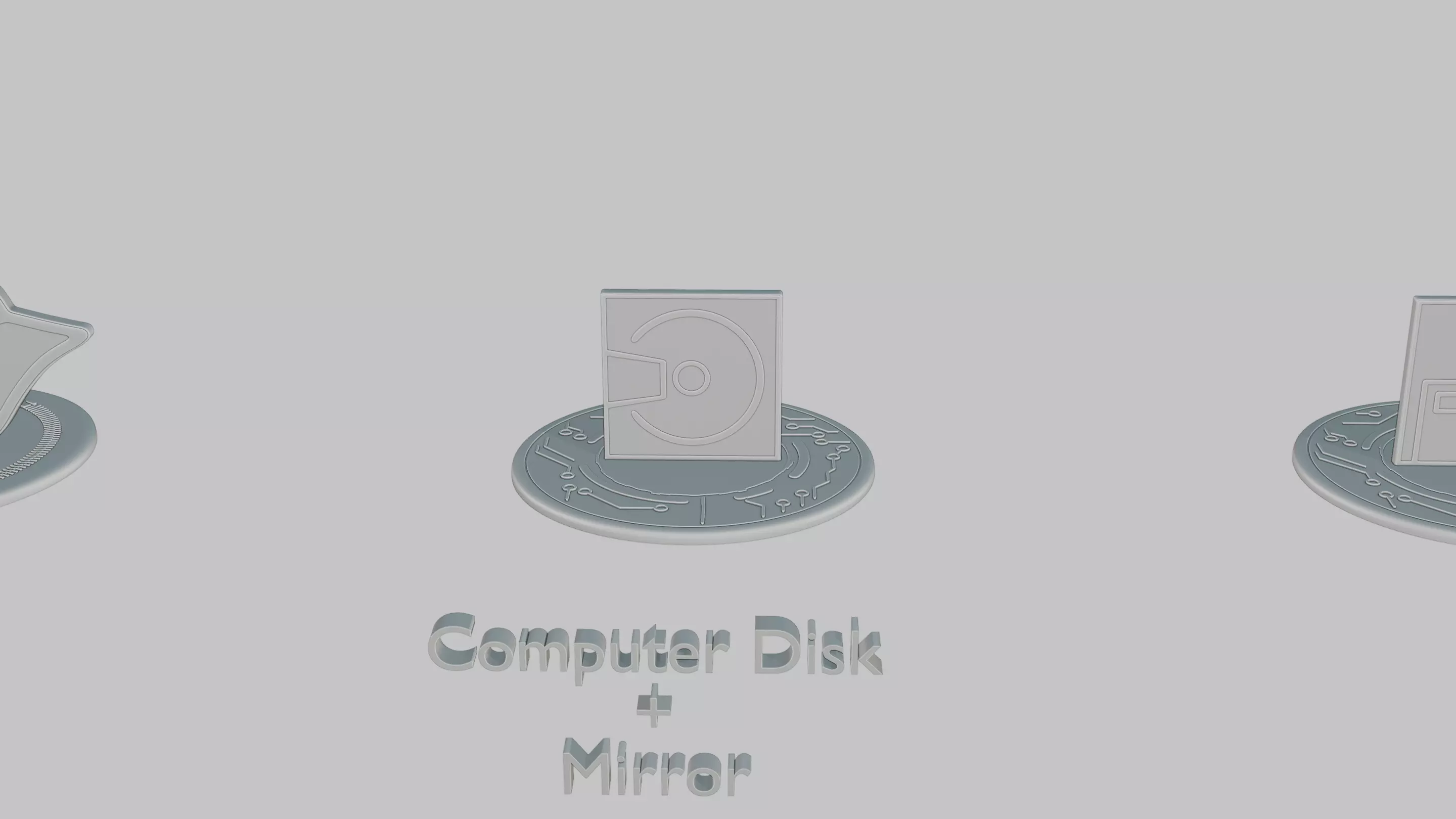 Black Friday Medium Pack Emoji Statues 3D print model_28