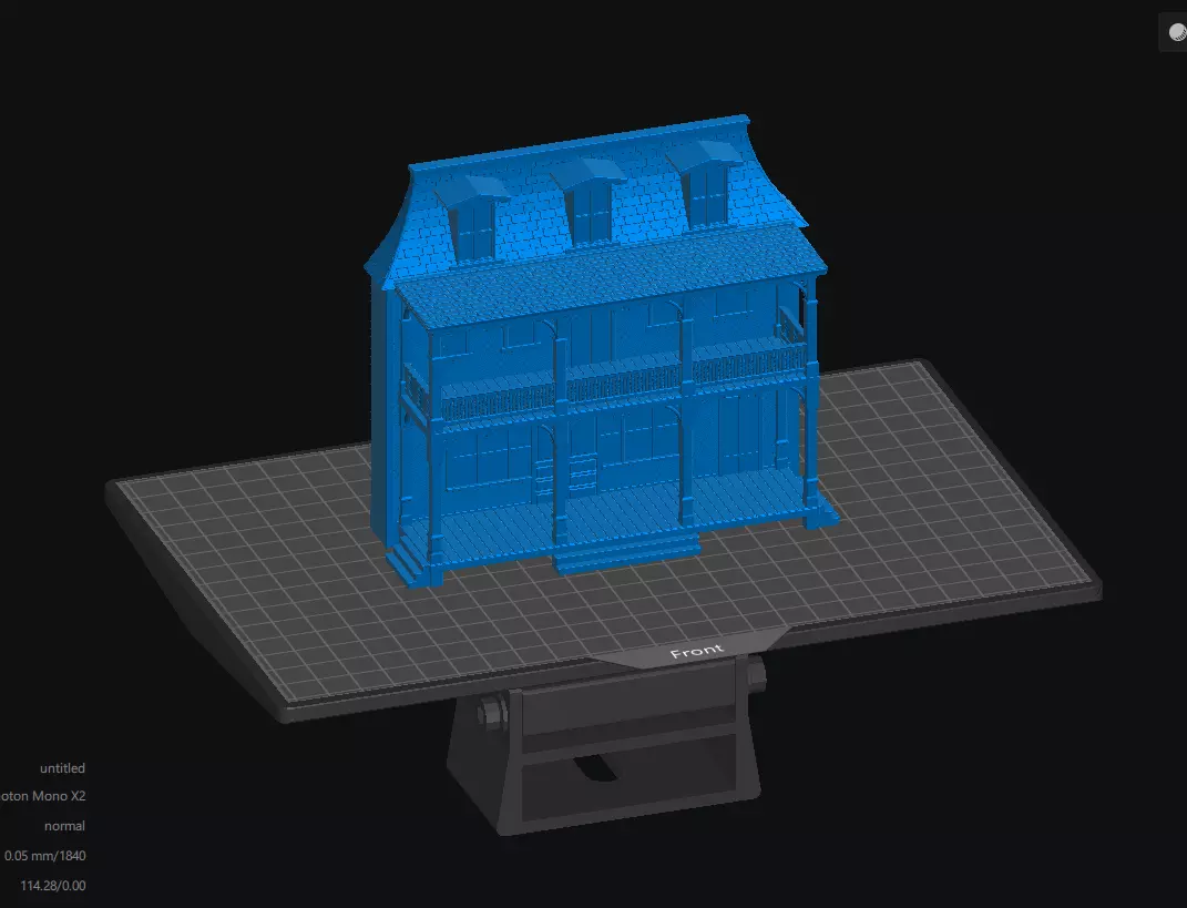 Greenfield General Store Facade 3D print model_7