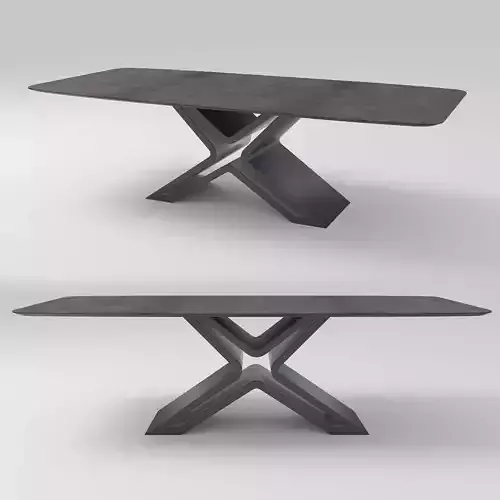 Ex Table 3D model
