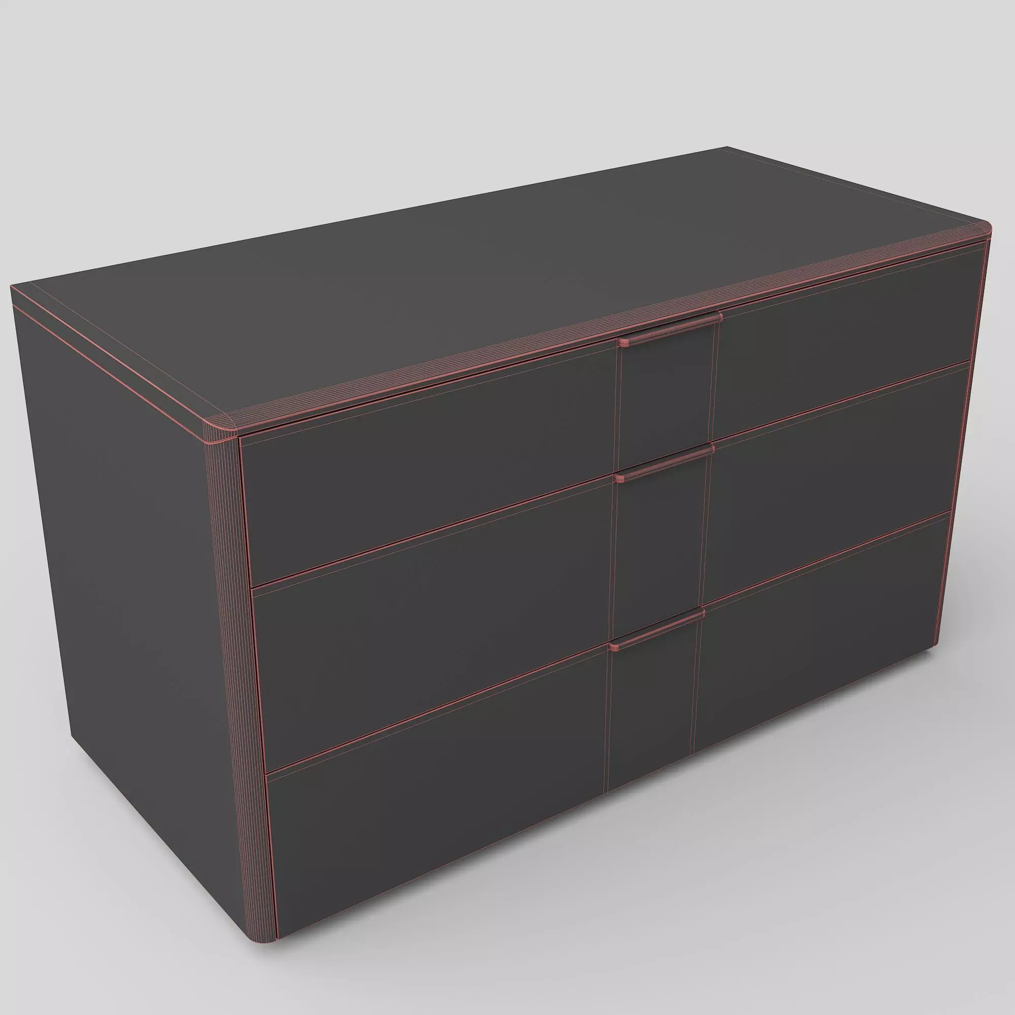 Elian Chest of Drawer 3D model_2
