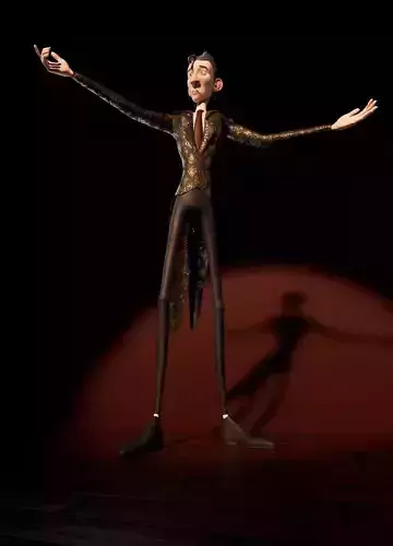 Personnage Homme Magicien Harry Houdini