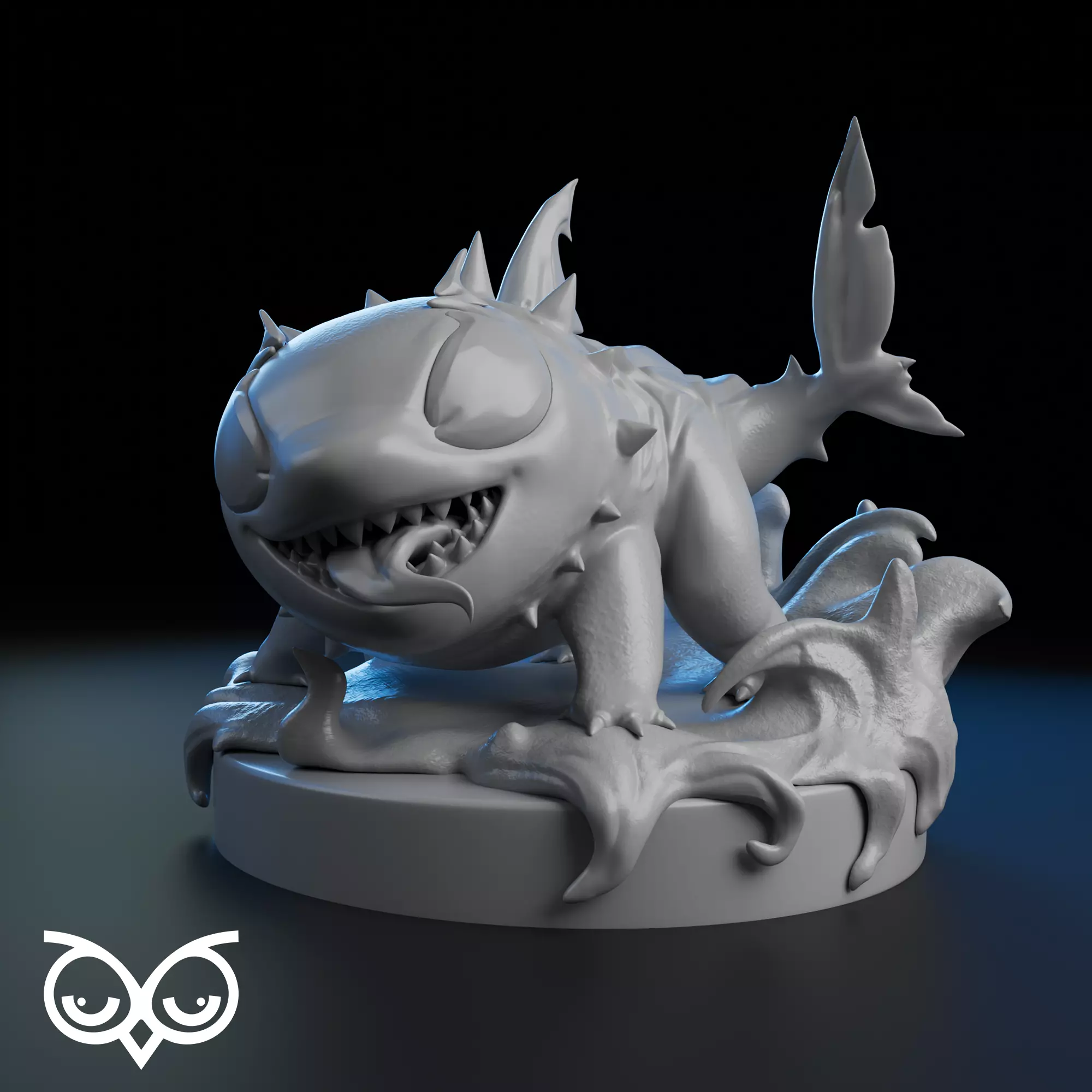 Venom Jeff from marvel rivals 3D print model_7