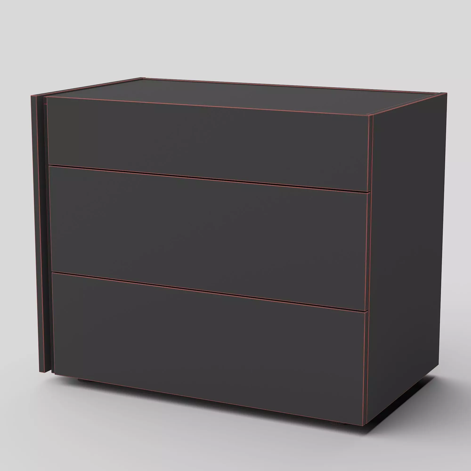 Dahlia Drawer 3D model_2