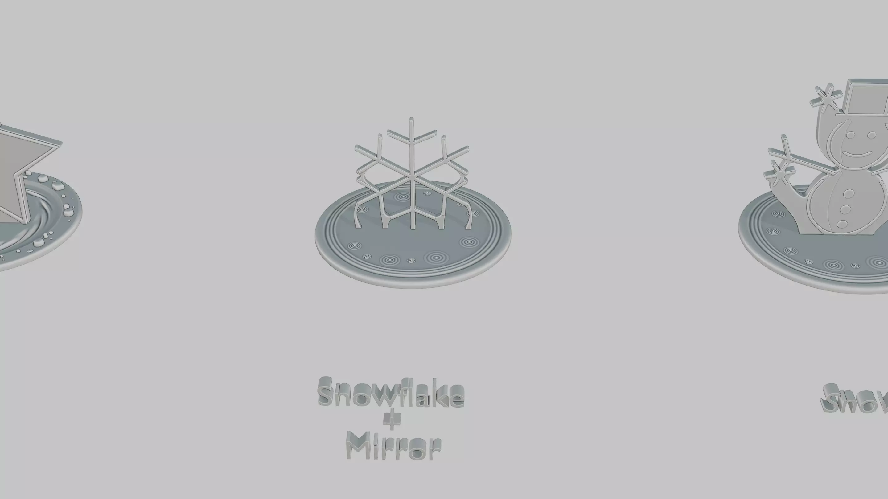 Christmas Cheer Pack Emoji Statues 3D print model_30