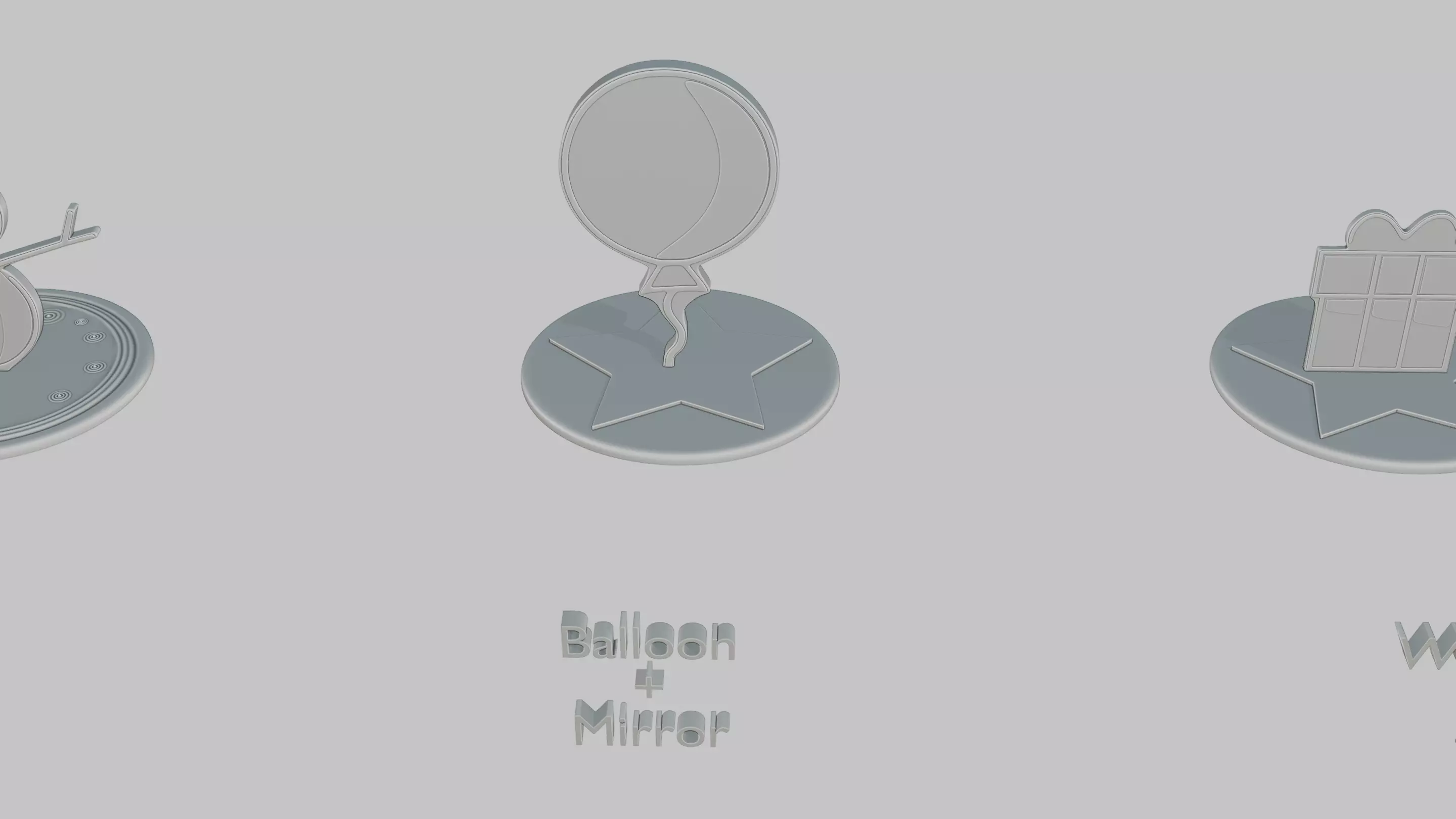 Christmas Cheer Pack Emoji Statues 3D print model_35