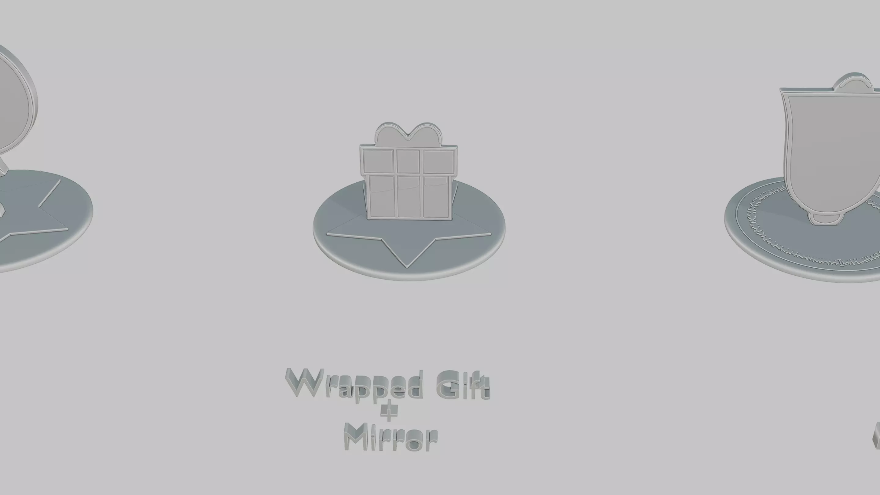 Christmas Cheer Pack Emoji Statues 3D print model_38