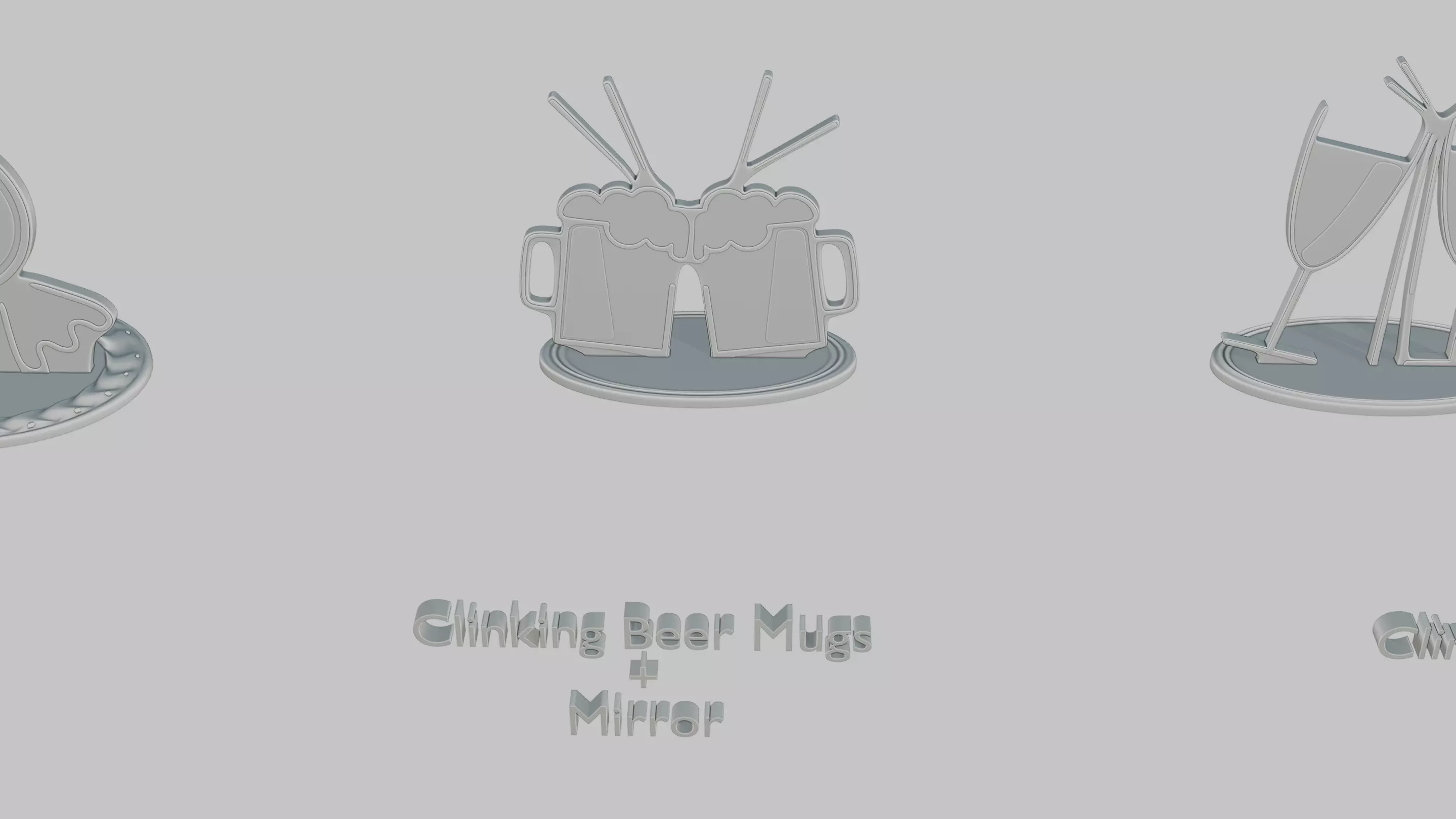 Christmas Cheer Pack Emoji Statues 3D print model_22