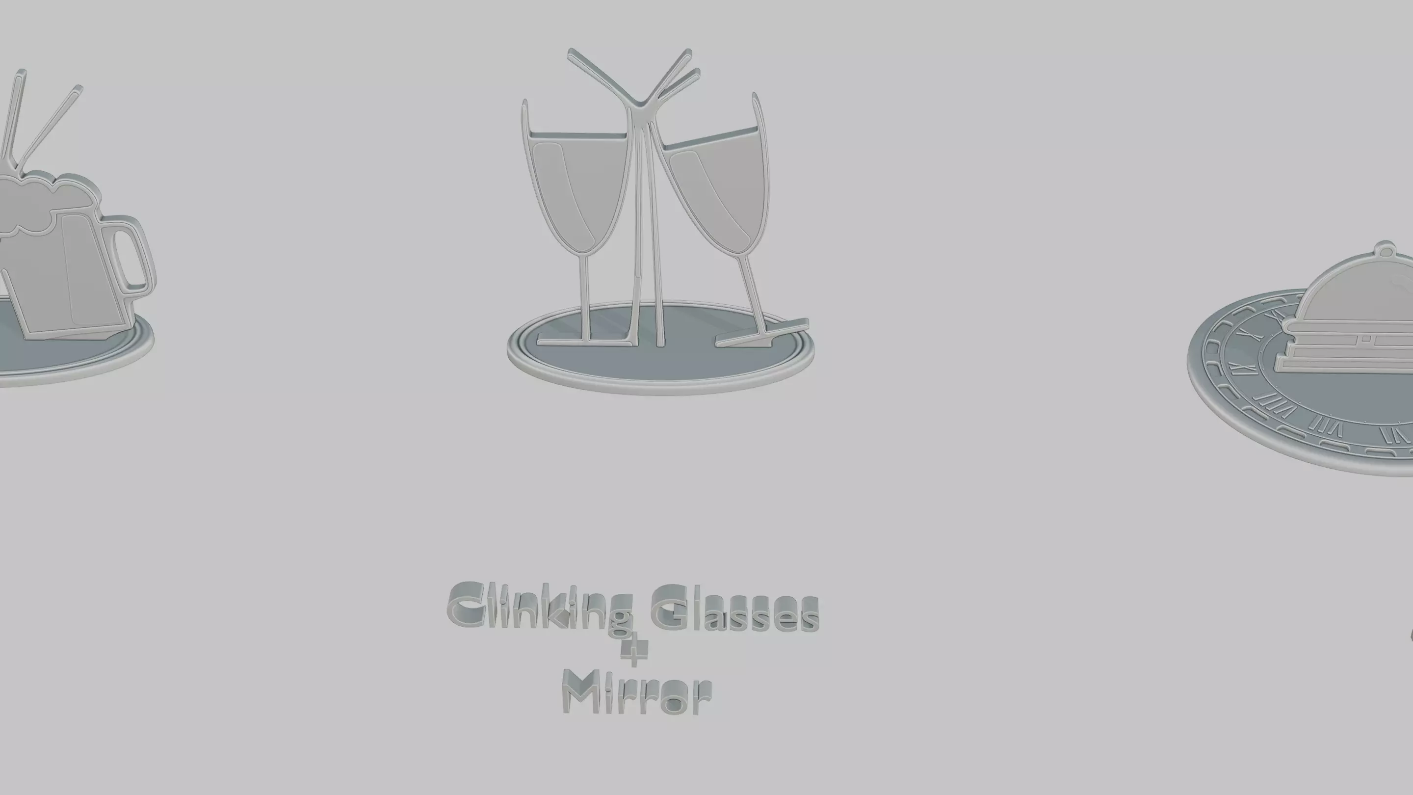 Christmas Cheer Pack Emoji Statues 3D print model_23