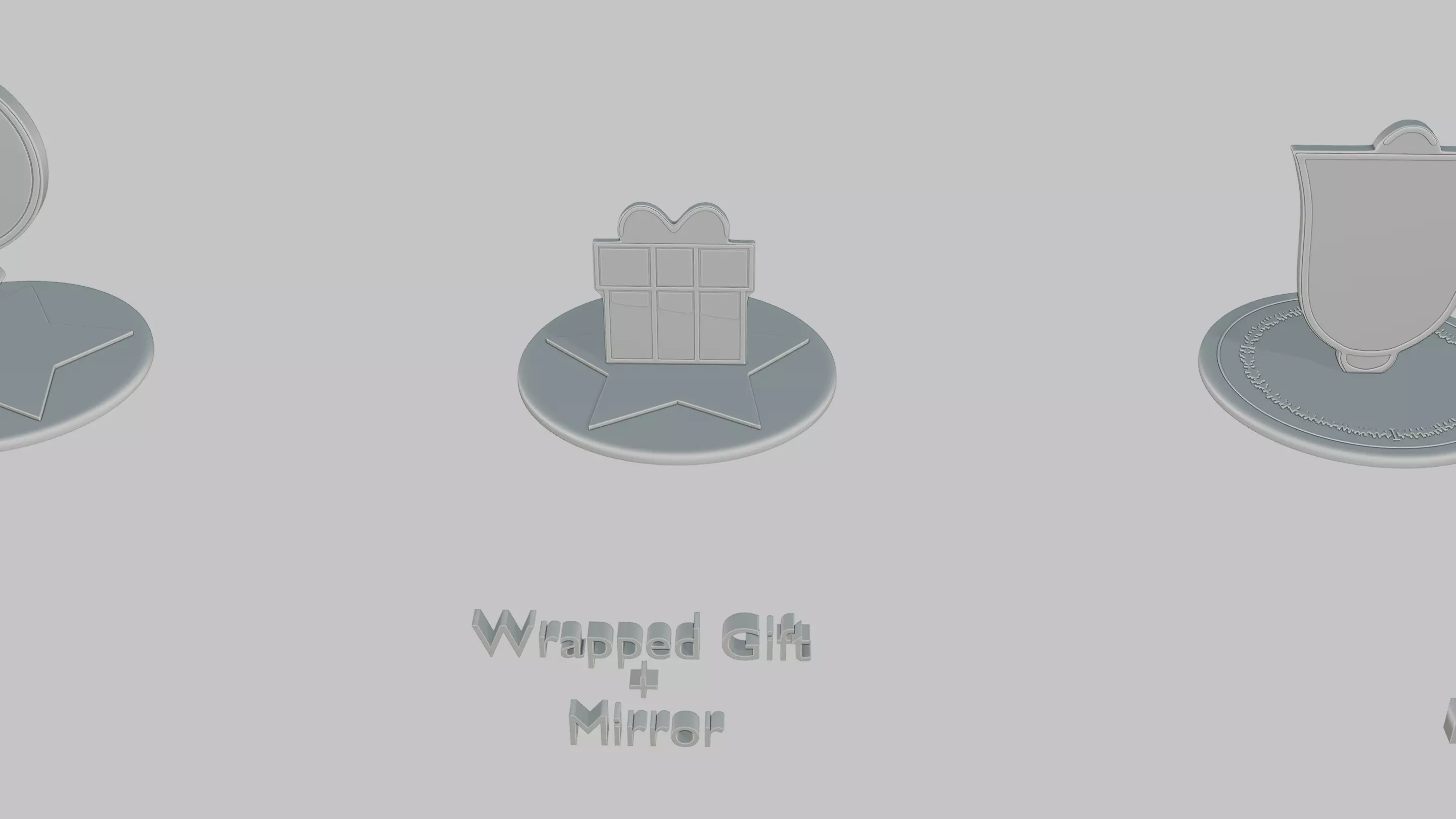 Christmas Cheer Pack Emoji Statues 3D print model_37