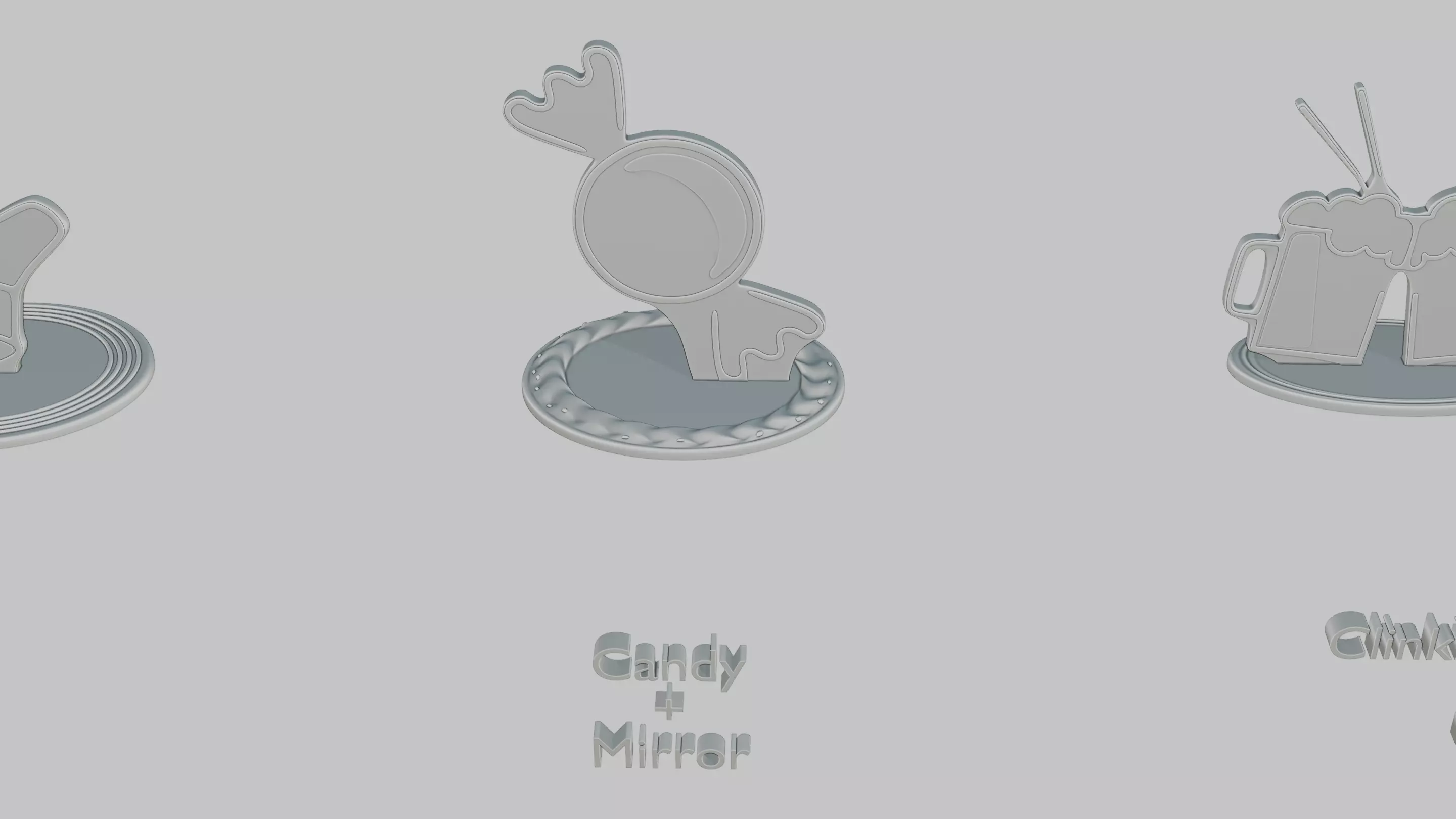 Christmas Cheer Pack Emoji Statues 3D print model_20