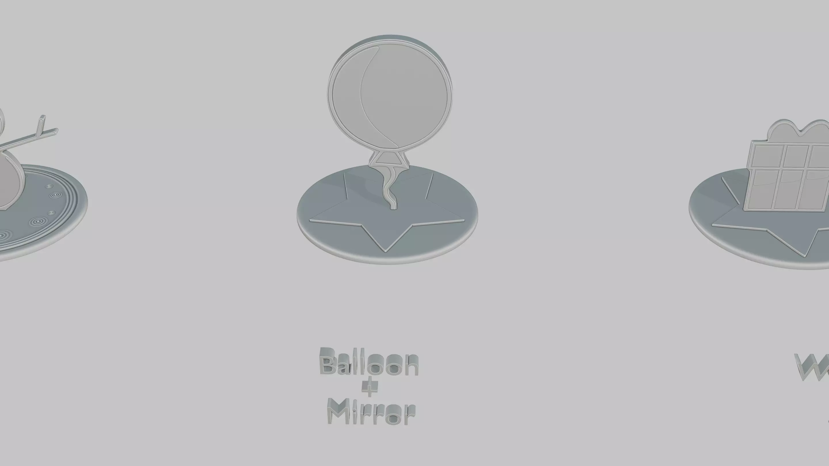 Christmas Cheer Pack Emoji Statues 3D print model_36