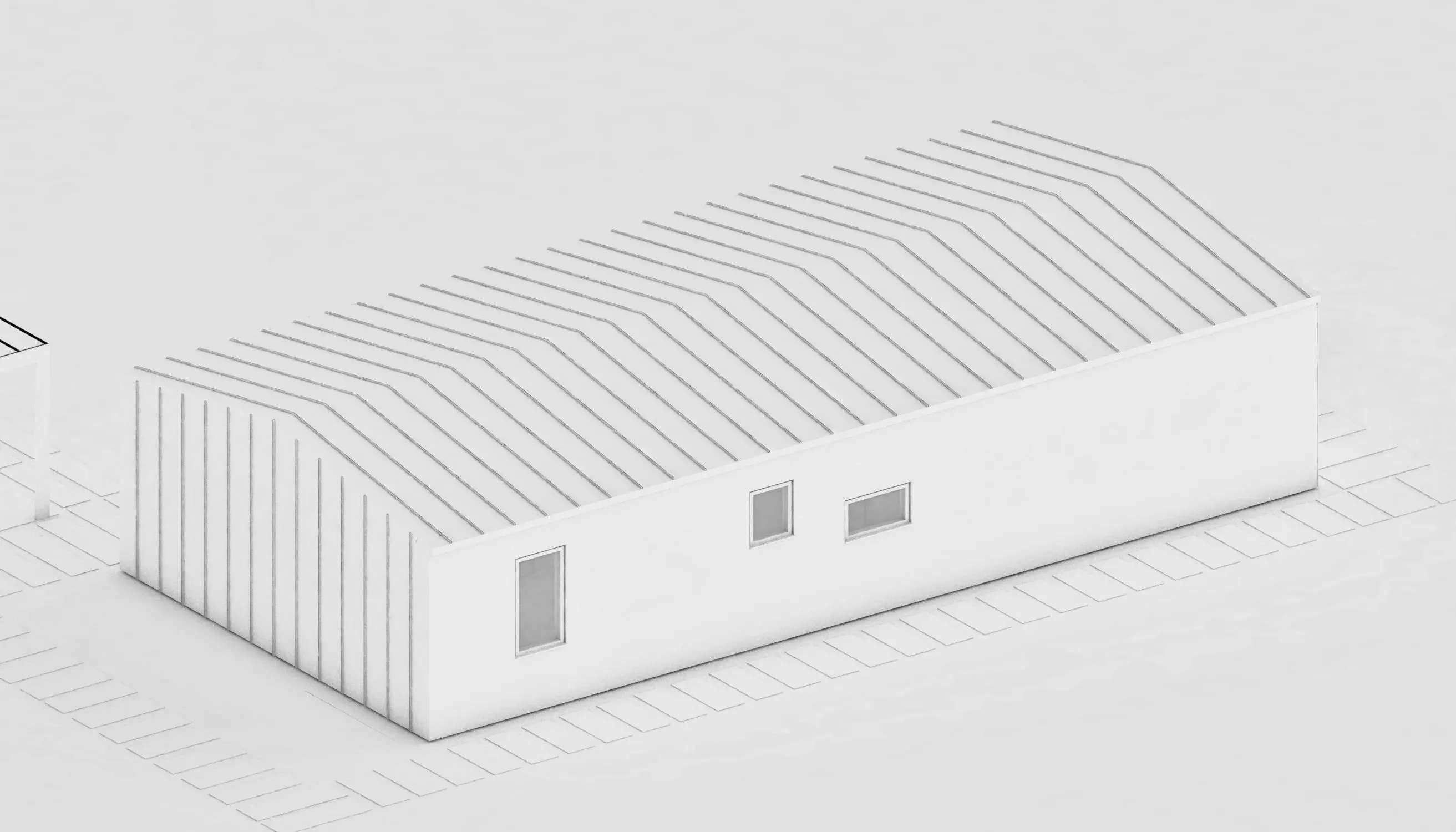 Single-Storey Modular House 3D model_7