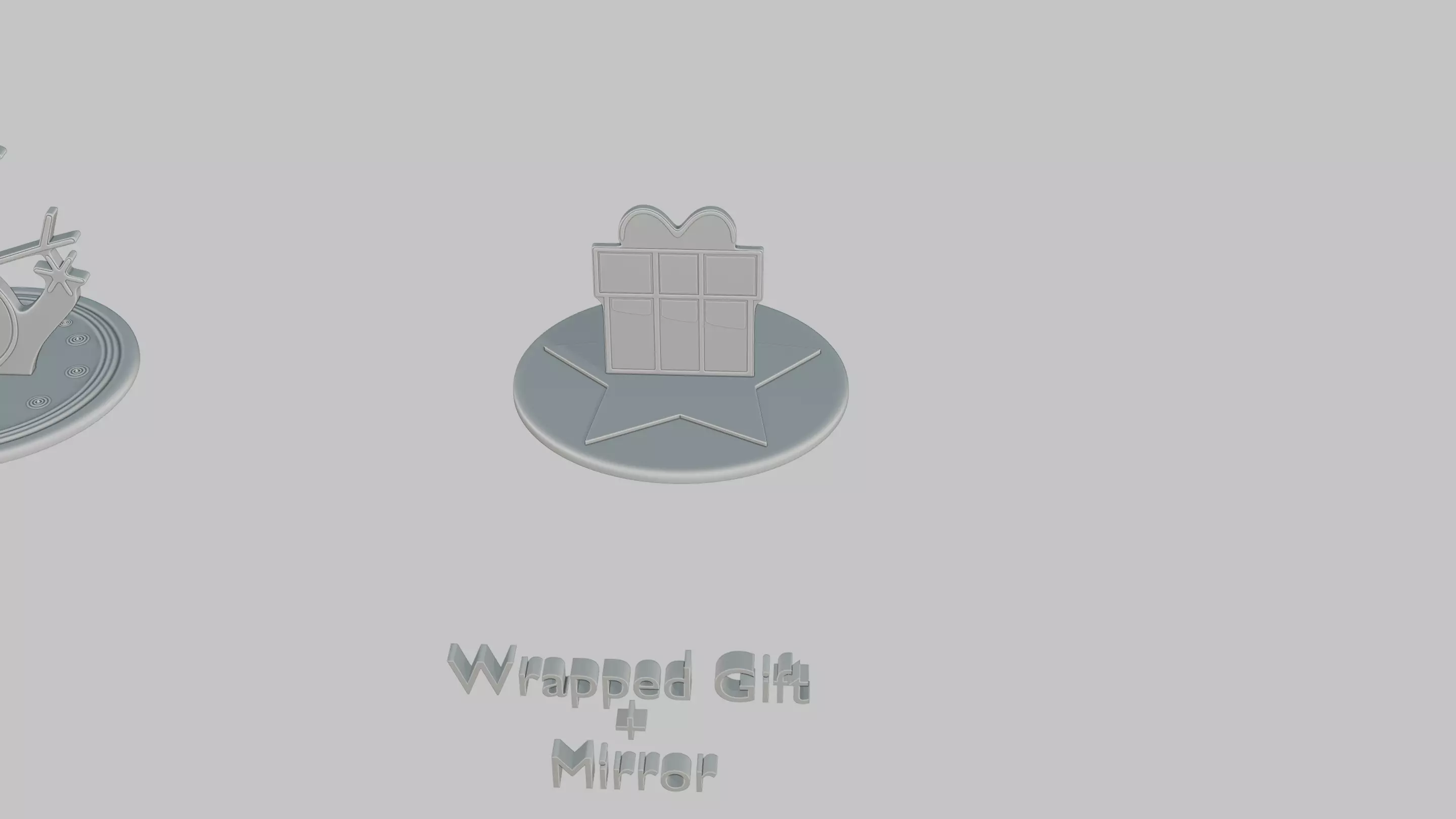 Christmas Cheer Mini Pack Emoji Statues 3D print model_13