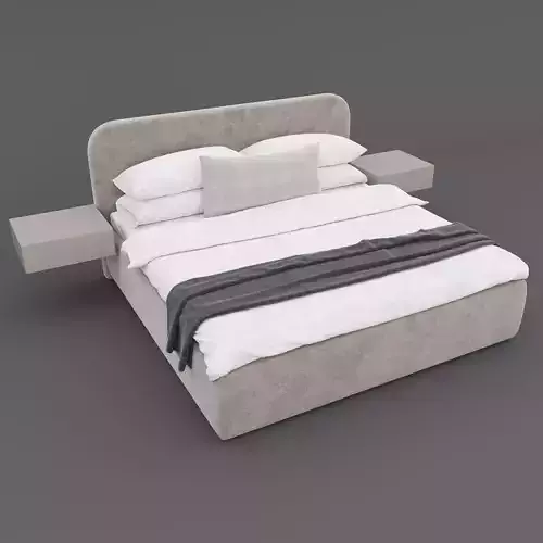 Berrian Fabric Bed 9