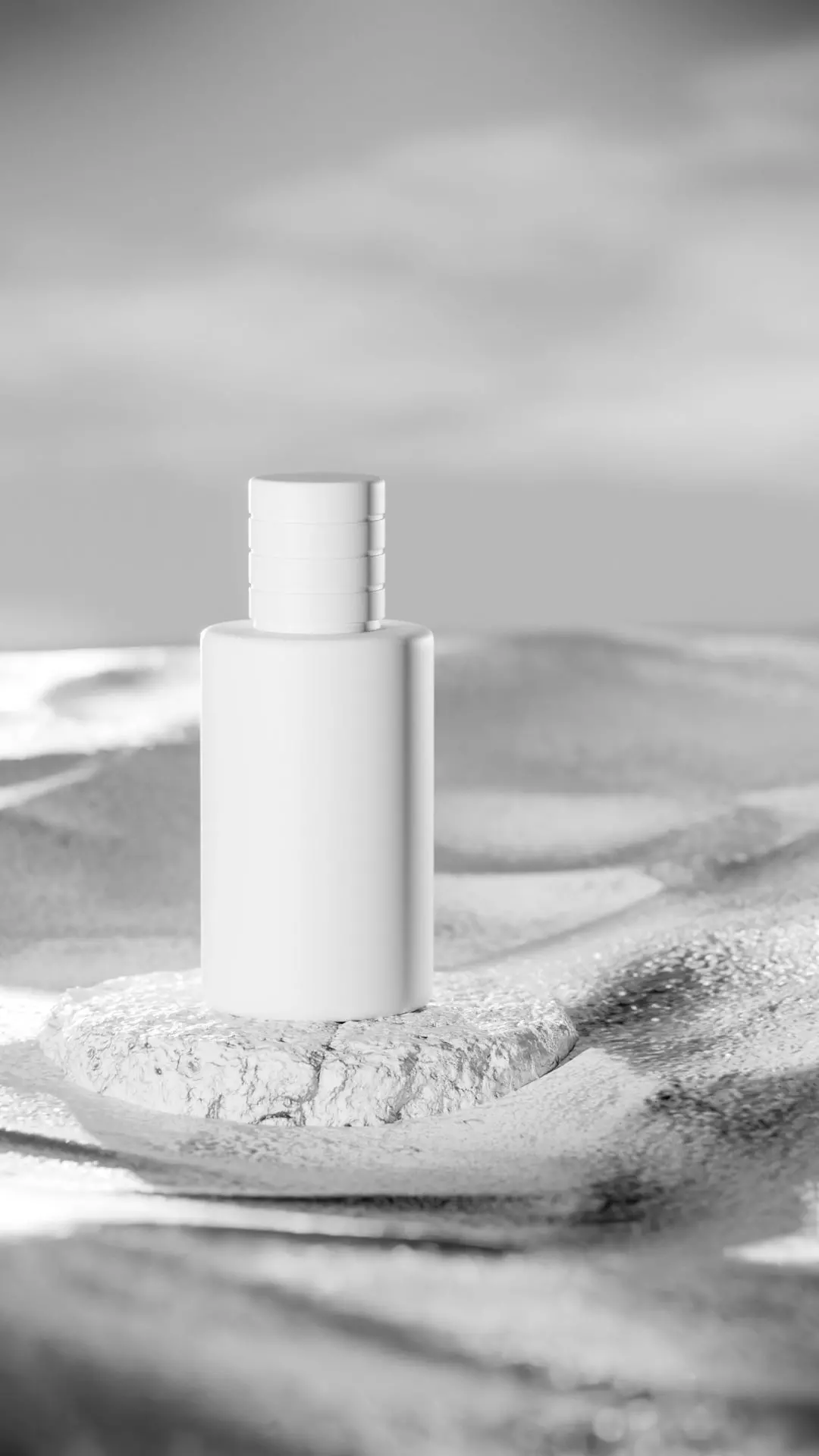 Midnight Perfume Desert Scene Low-poly 3D model_35