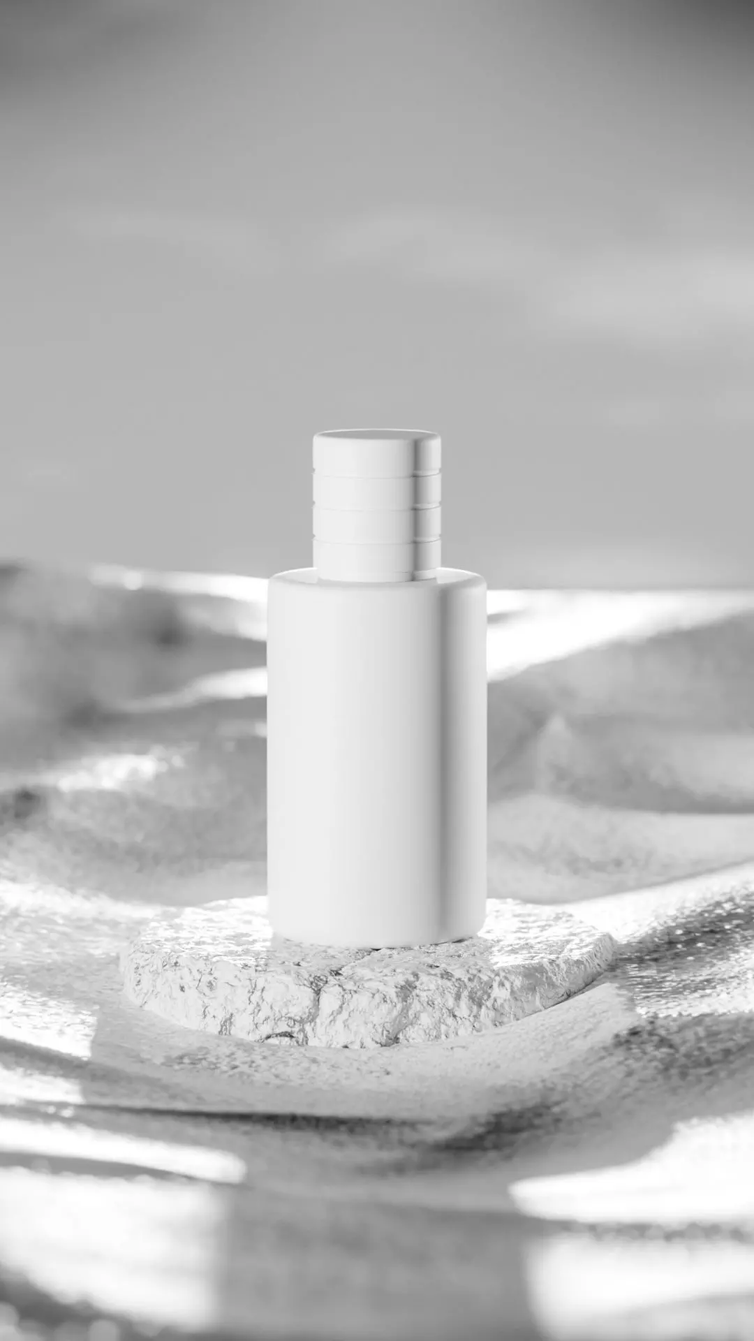 Midnight Perfume Desert Scene Low-poly 3D model_34