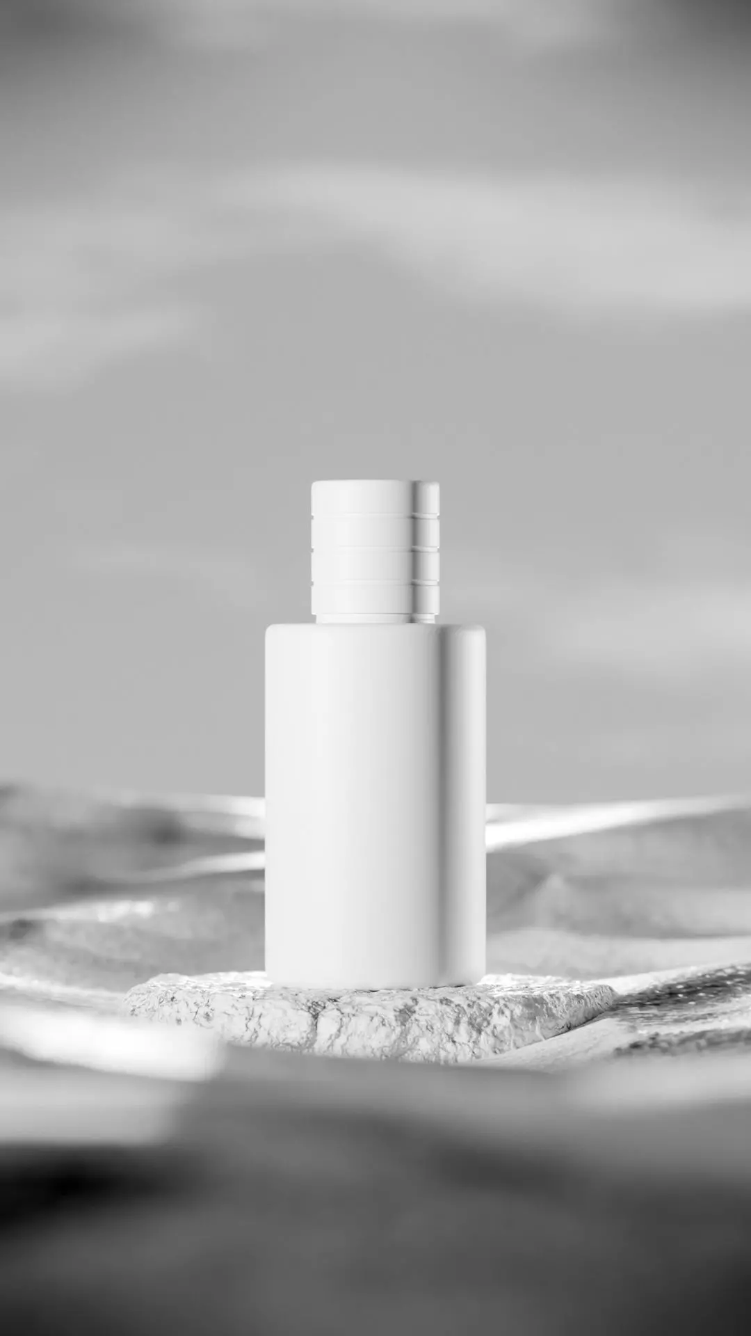 Midnight Perfume Desert Scene Low-poly 3D model_28