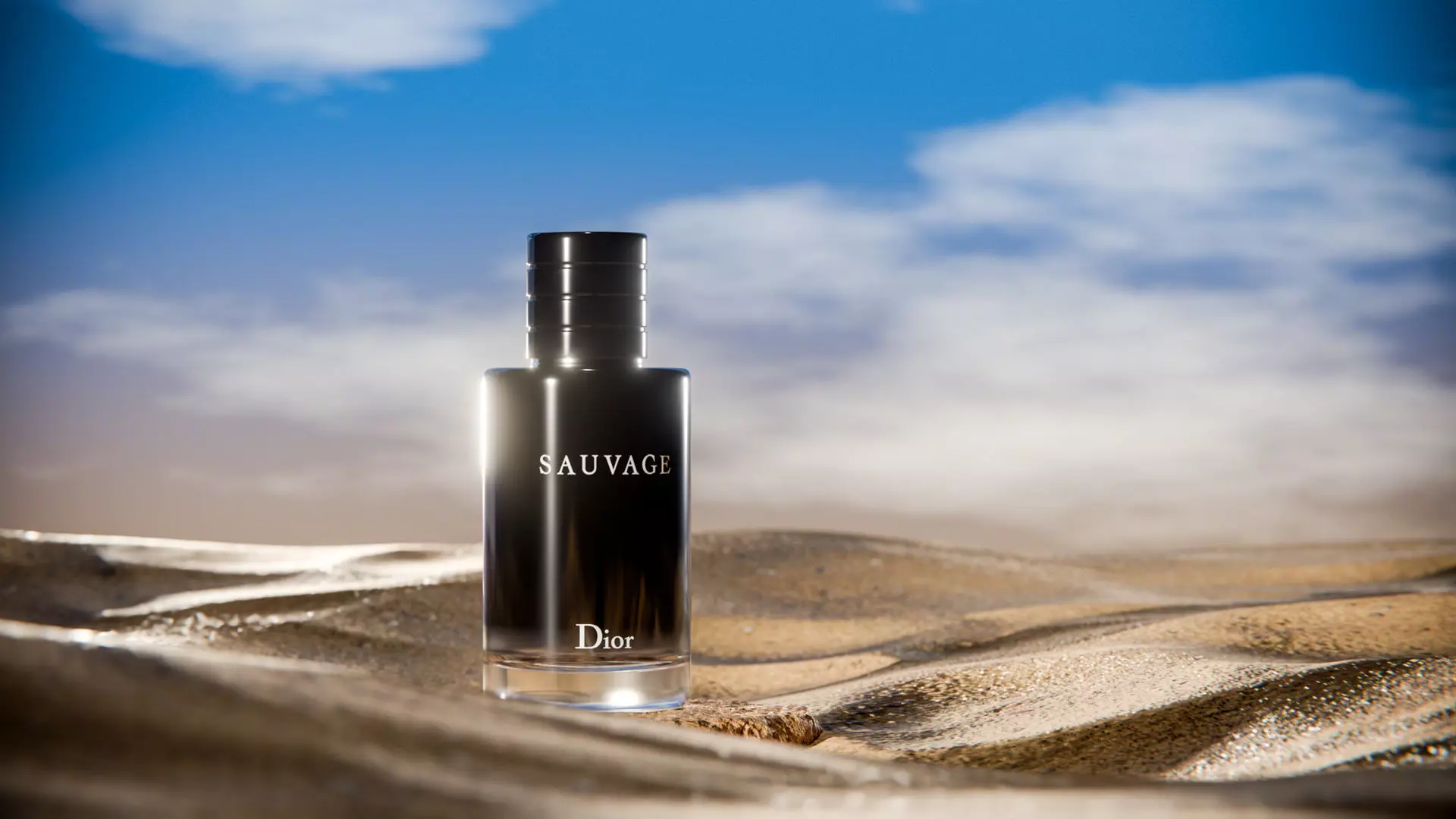 Midnight Perfume Desert Scene Low-poly 3D model_2