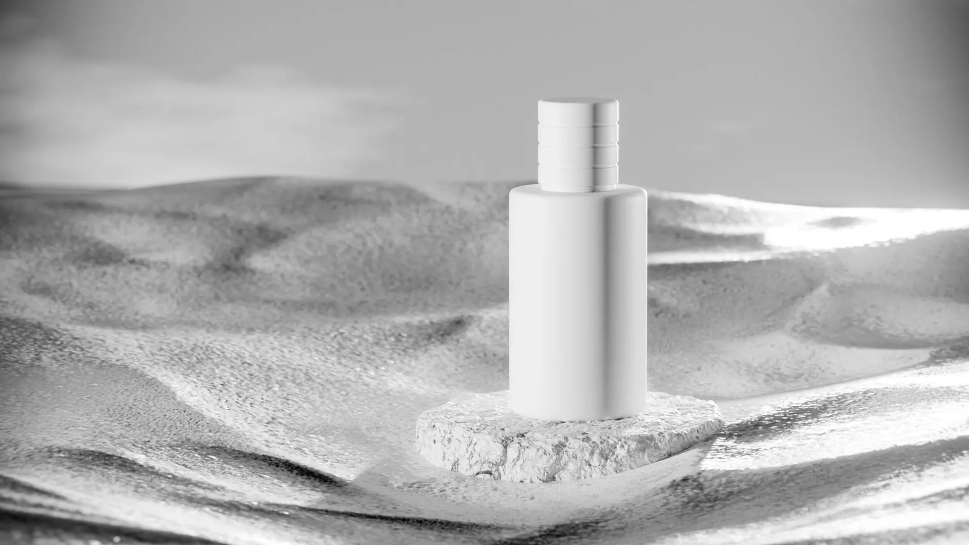 Midnight Perfume Desert Scene Low-poly 3D model_18