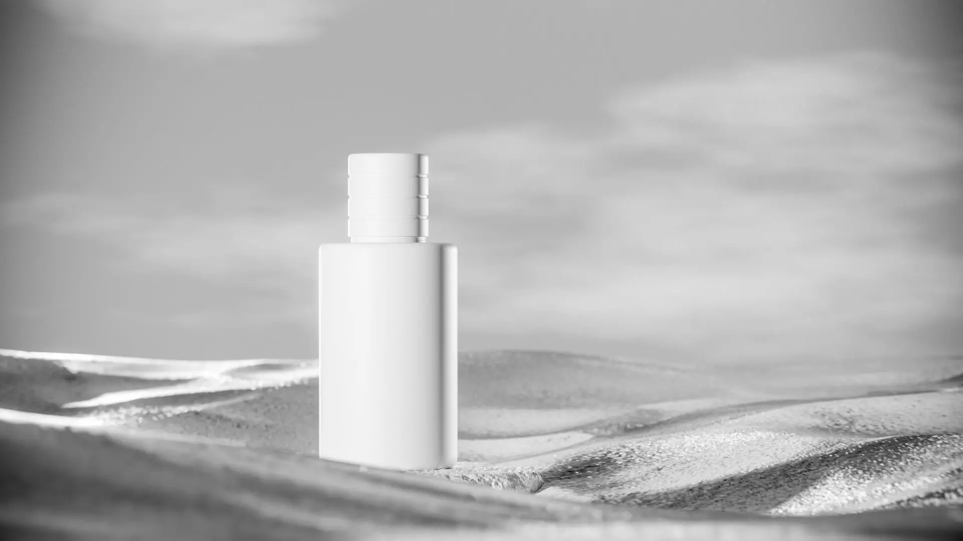 Midnight Perfume Desert Scene Low-poly 3D model_11