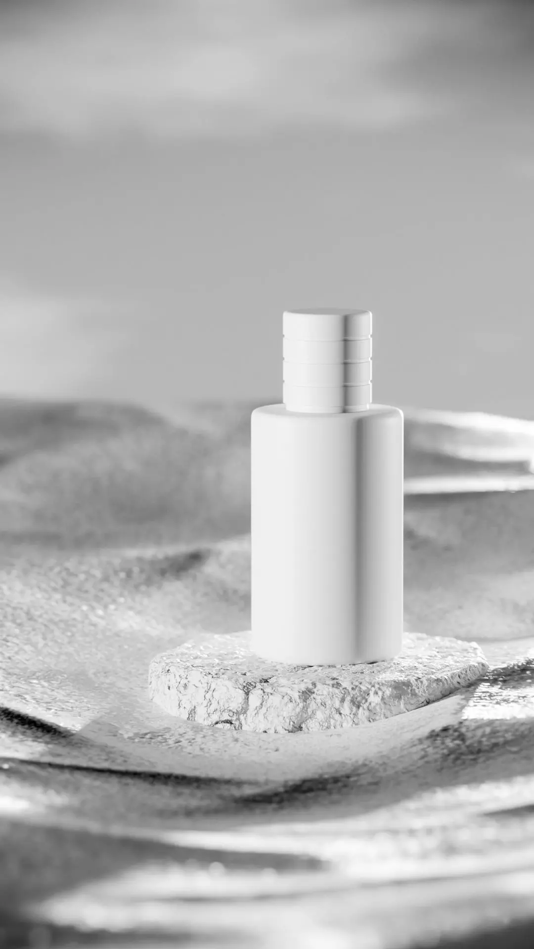 Midnight Perfume Desert Scene Low-poly 3D model_36