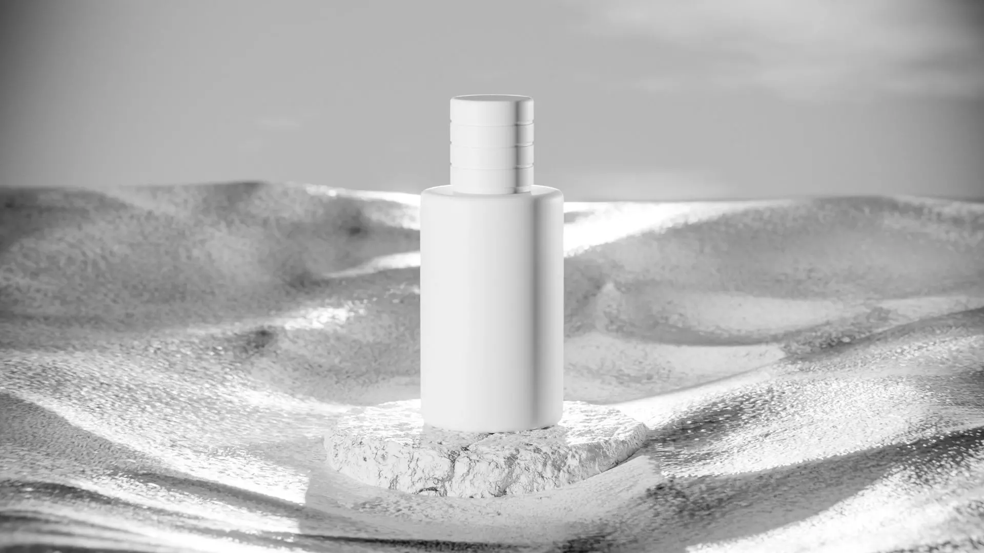 Midnight Perfume Desert Scene Low-poly 3D model_16