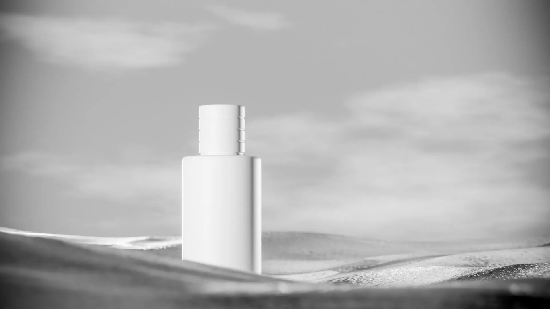 Midnight Perfume Desert Scene Low-poly 3D model_14