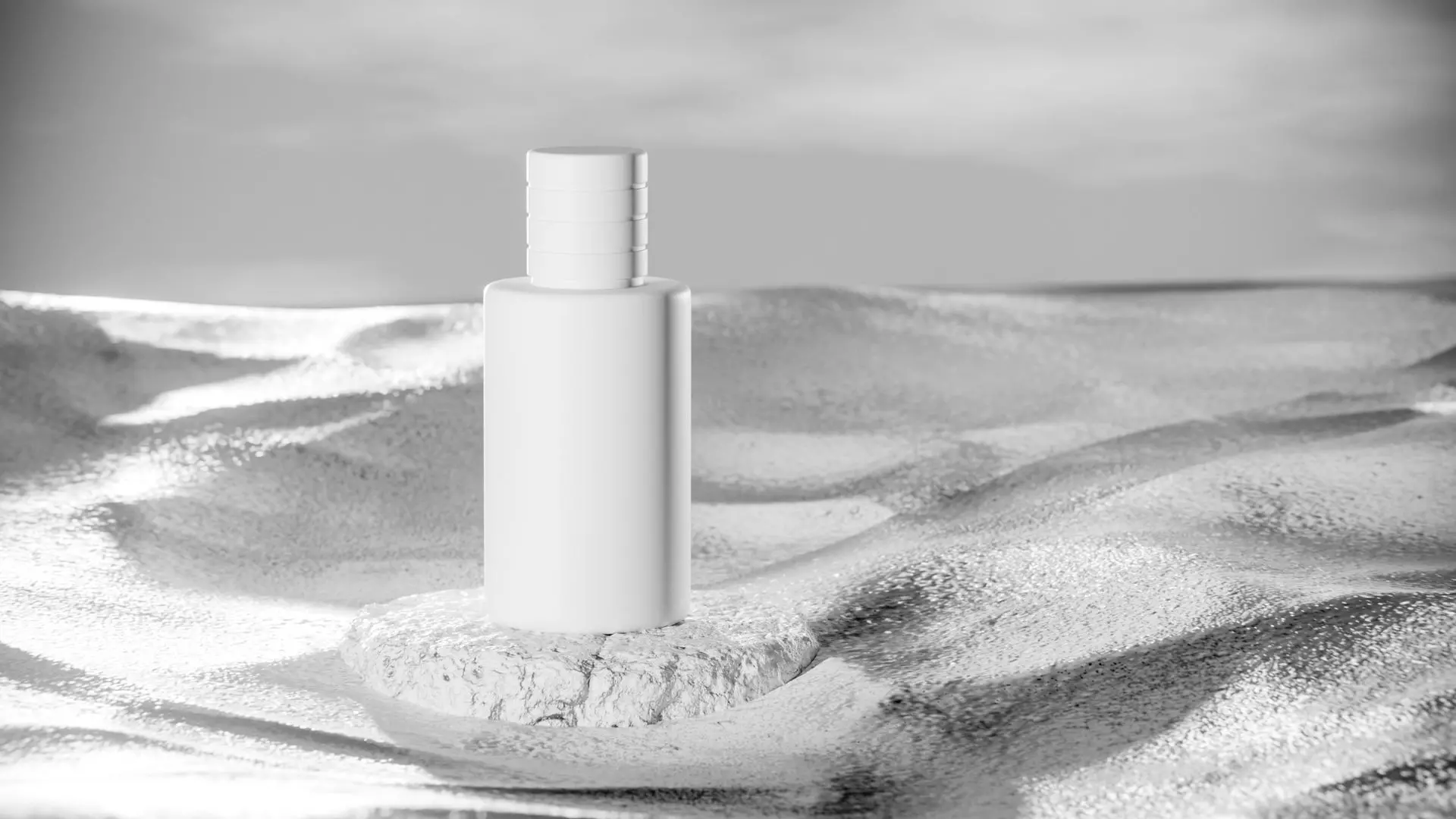 Midnight Perfume Desert Scene Low-poly 3D model_17