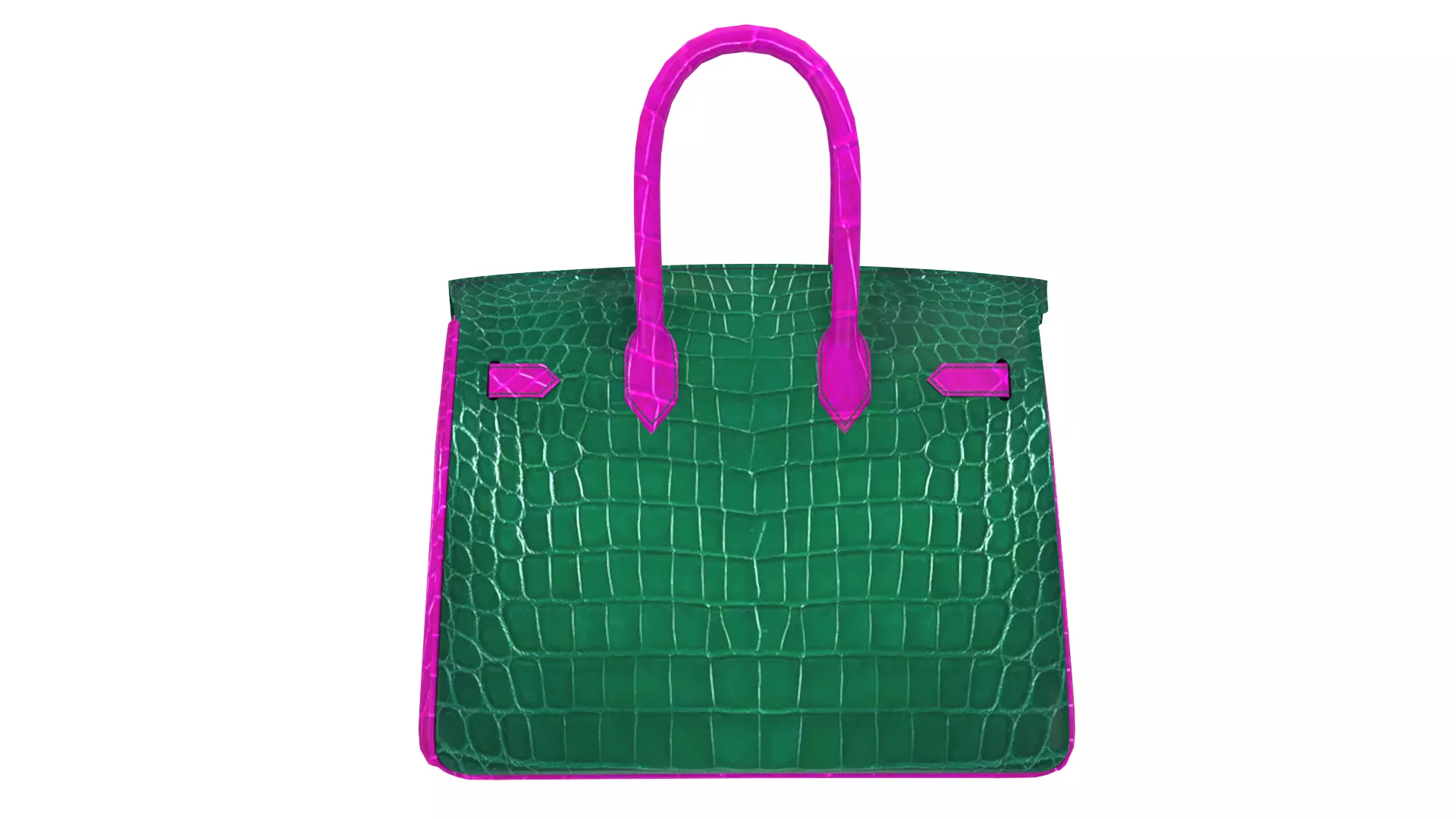 HMS Birkin 30 3D Handbag Model Collection _13