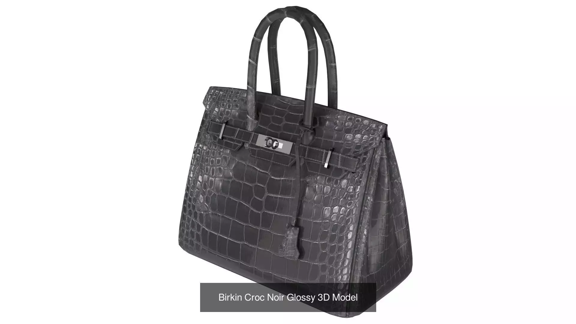 HMS Birkin 30 3D Handbag Model Collection _8