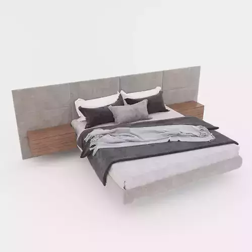 Berrian Fabric Bed 4