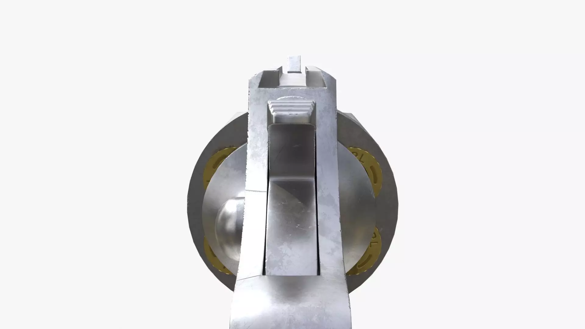 Colt cobra revolver Low-poly 3D model_11