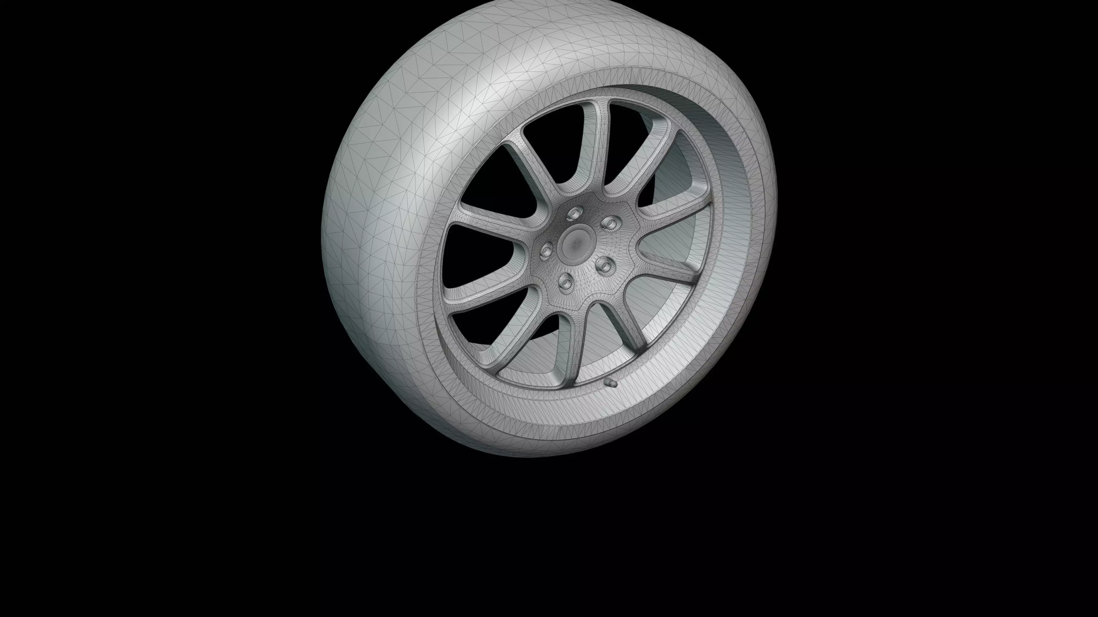 Pro Drag Track Series Low-poly 3D model_8