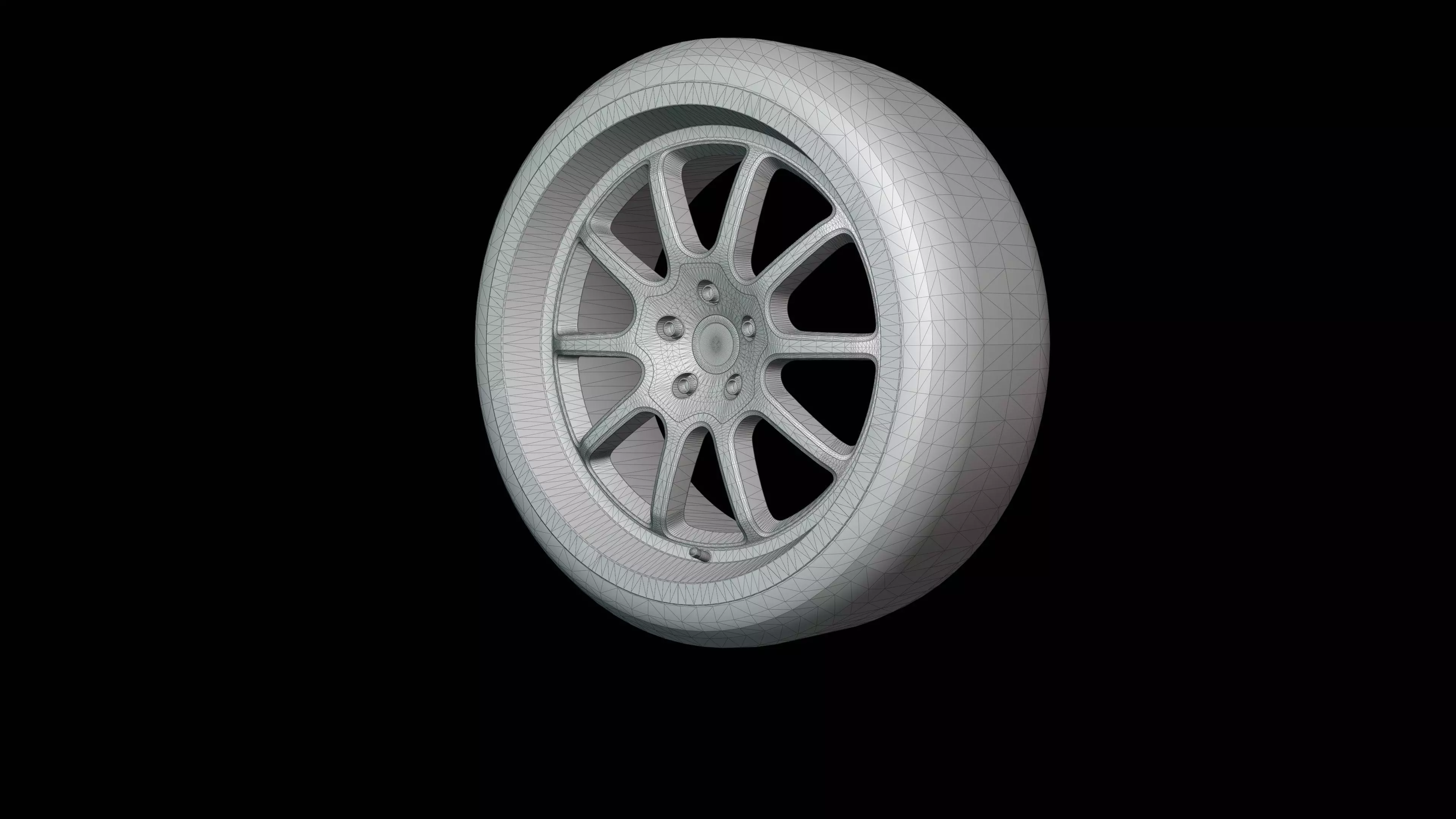 Pro Drag Track Series Low-poly 3D model_7